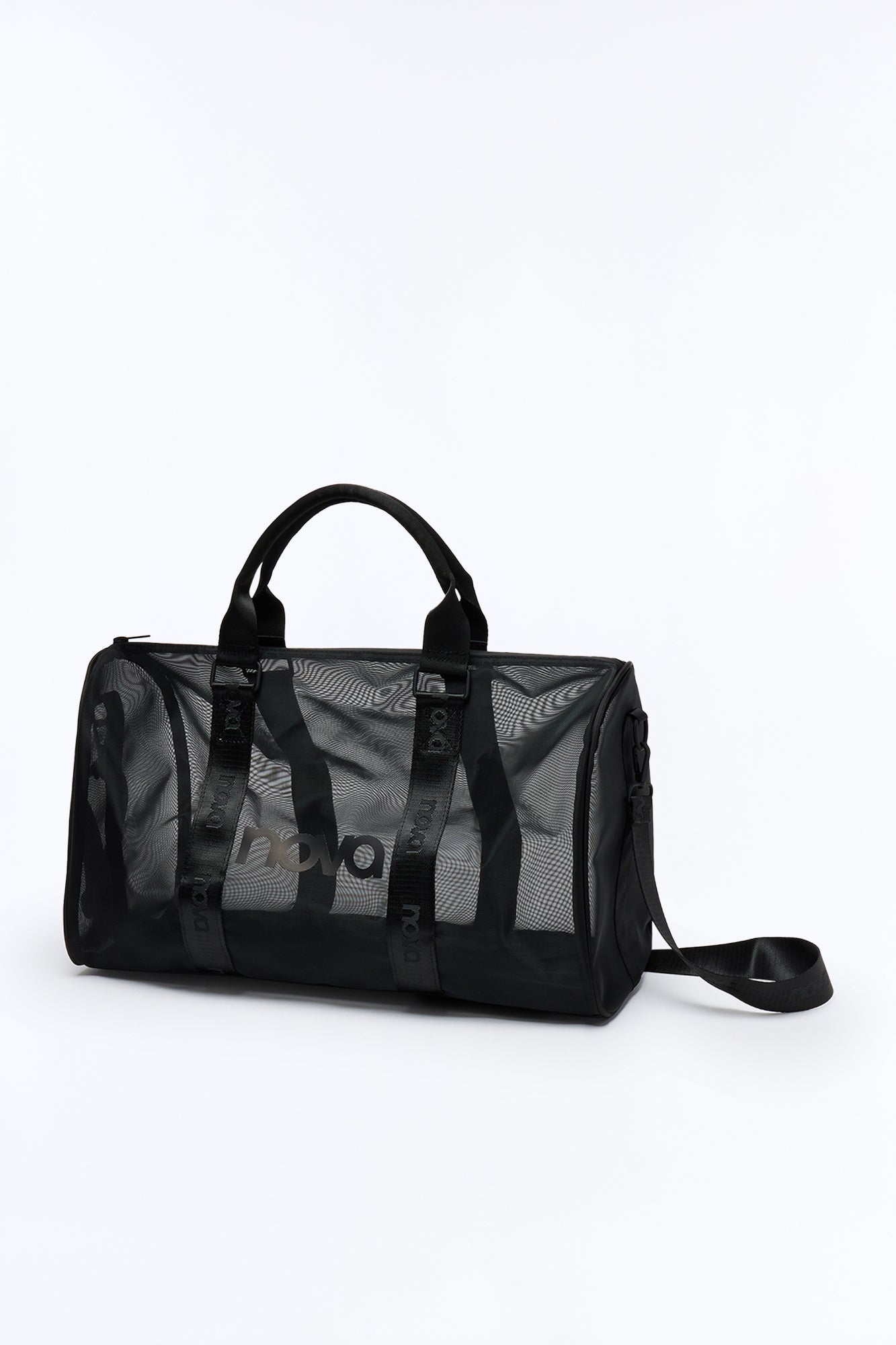 Nova Mesh Gym Duffel Bag - Black