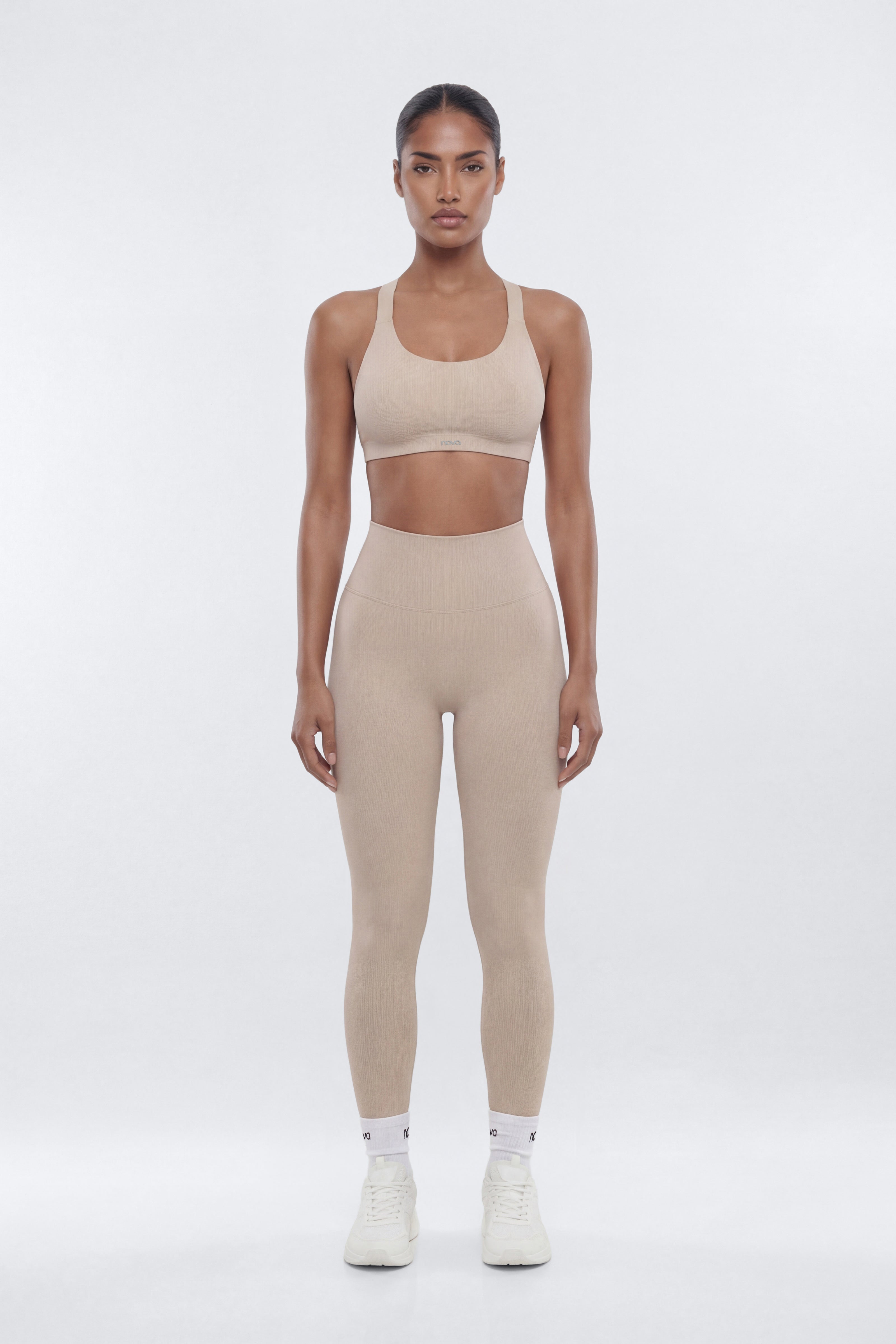 SeamlessLift™ 25″ High Rise Legging - Taupe
