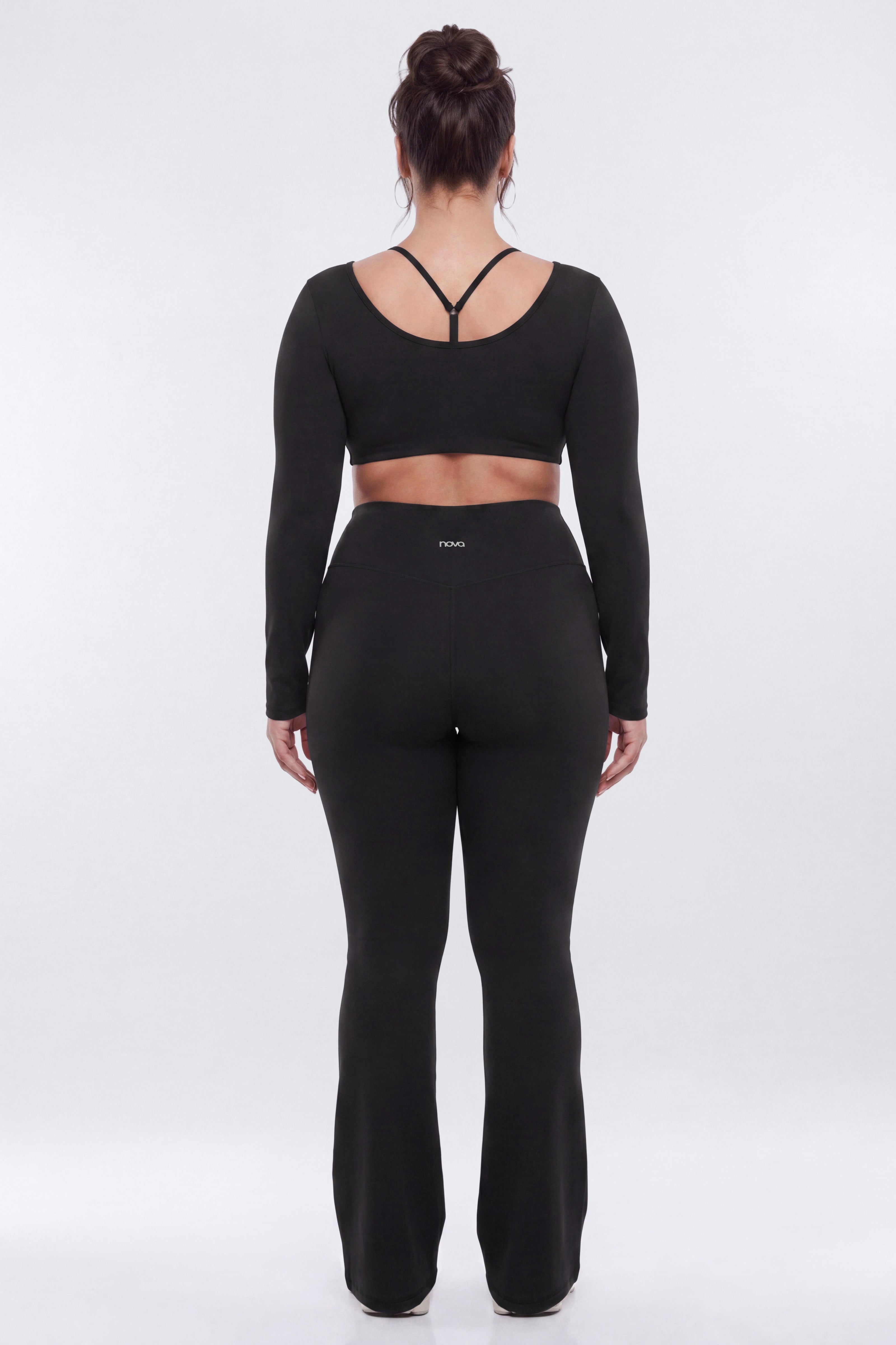 ProStretch™ Long Sleeve Sports Top - Black