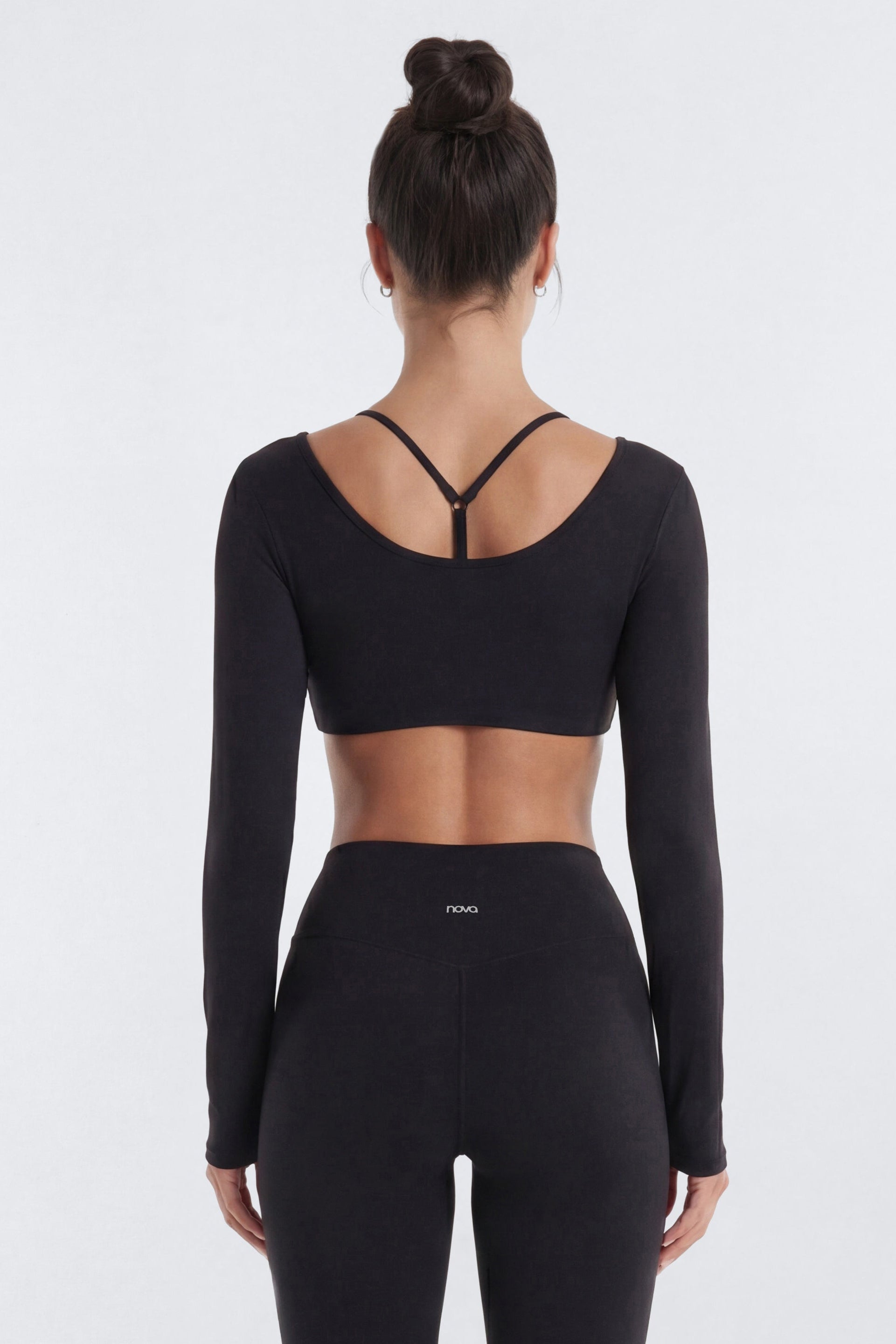 ProStretch™ Long Sleeve Sports Top - Black