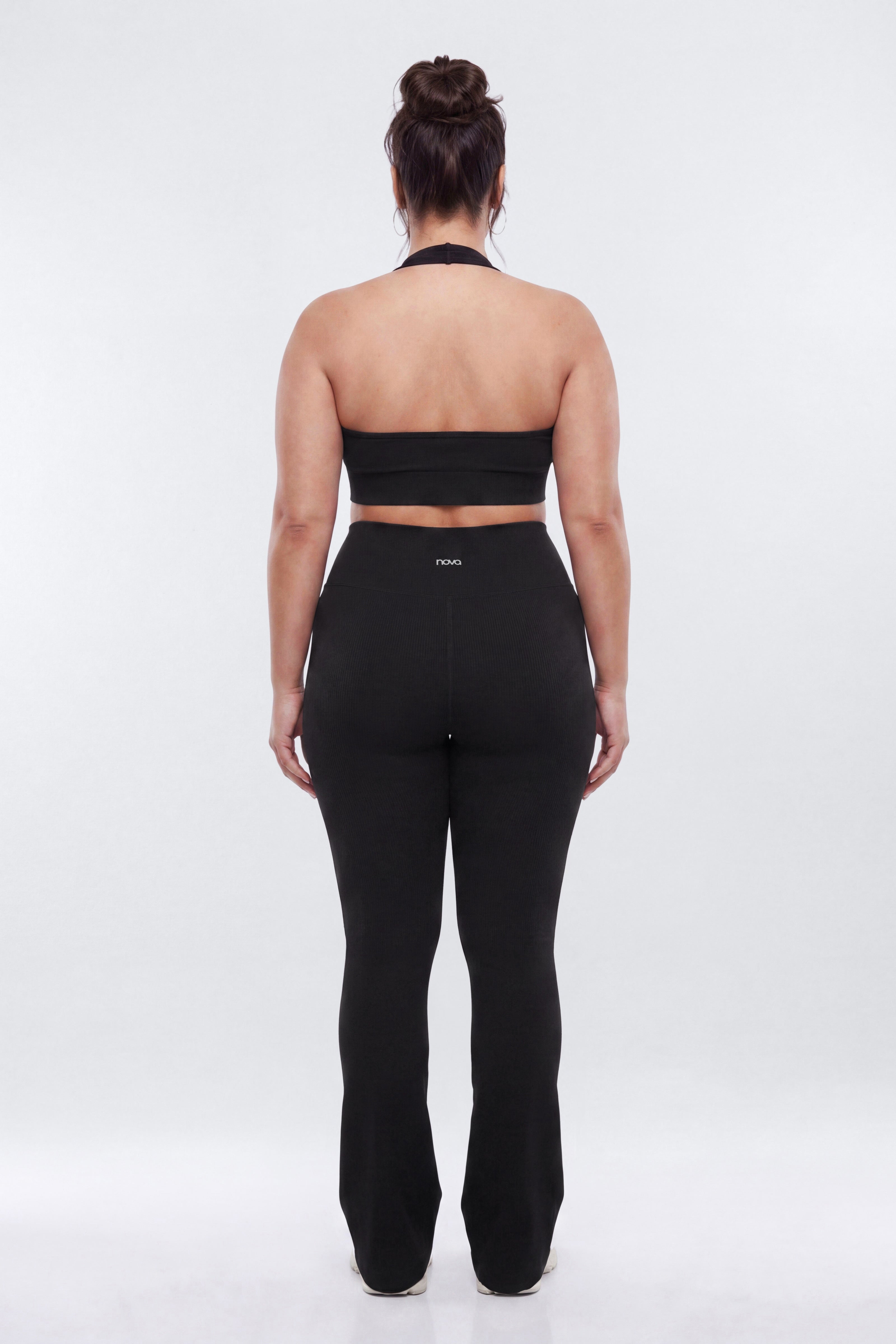 SeamlessLift™ 32″ High Rise Flare Legging - Black