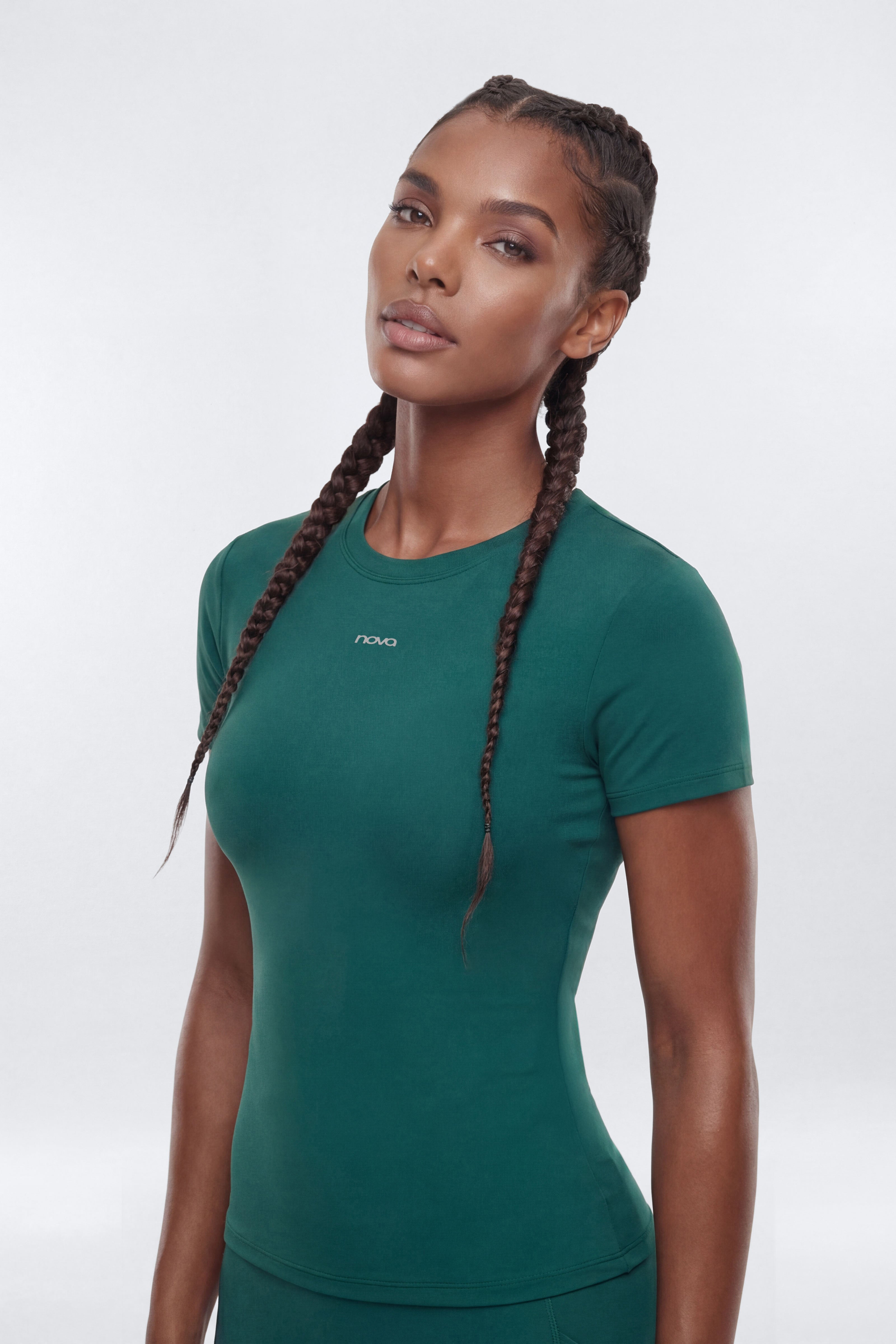 ProStretch™ Short Sleeve Sports Top - Green