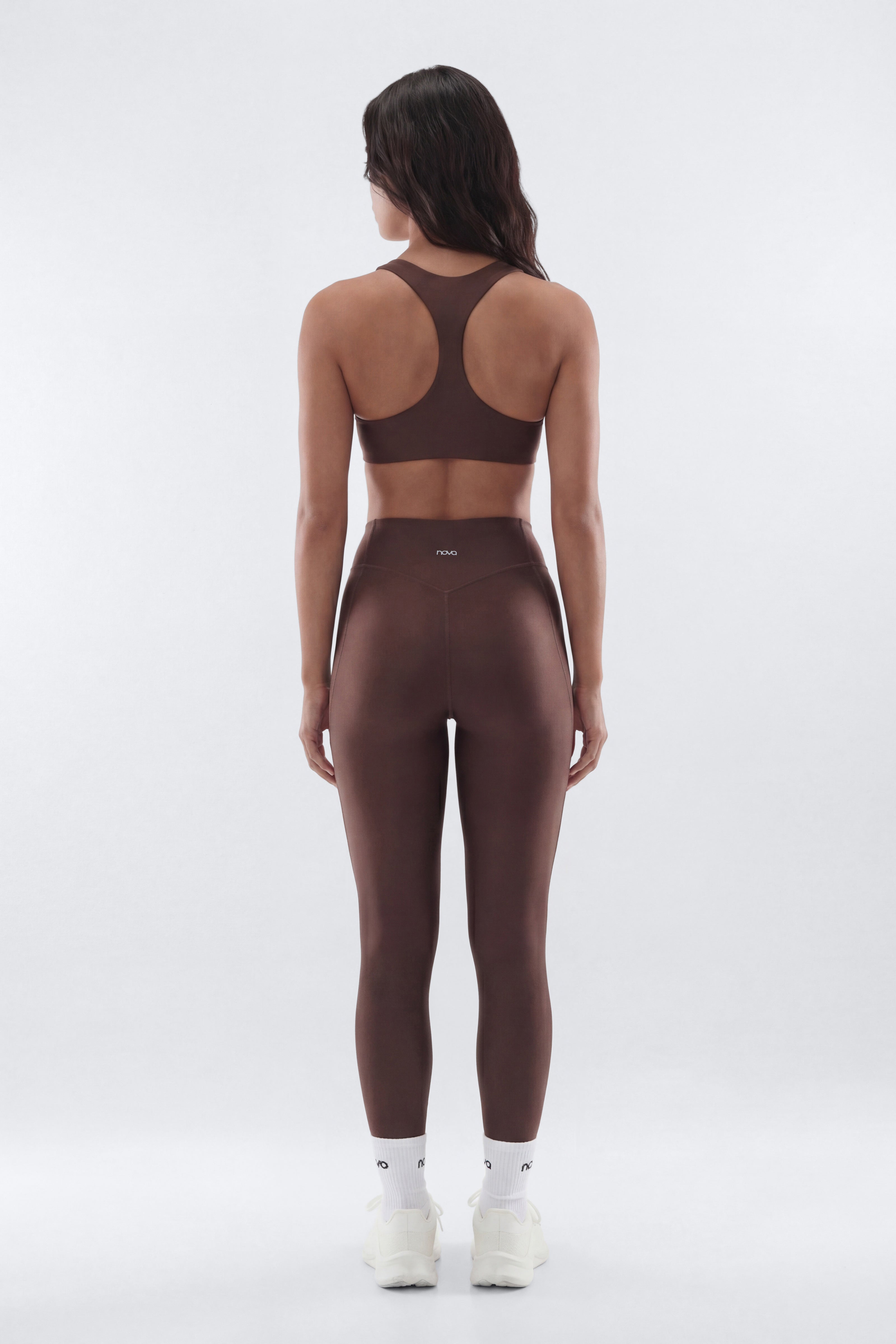 AirSculpt™ 25″ High Rise Legging - Brown