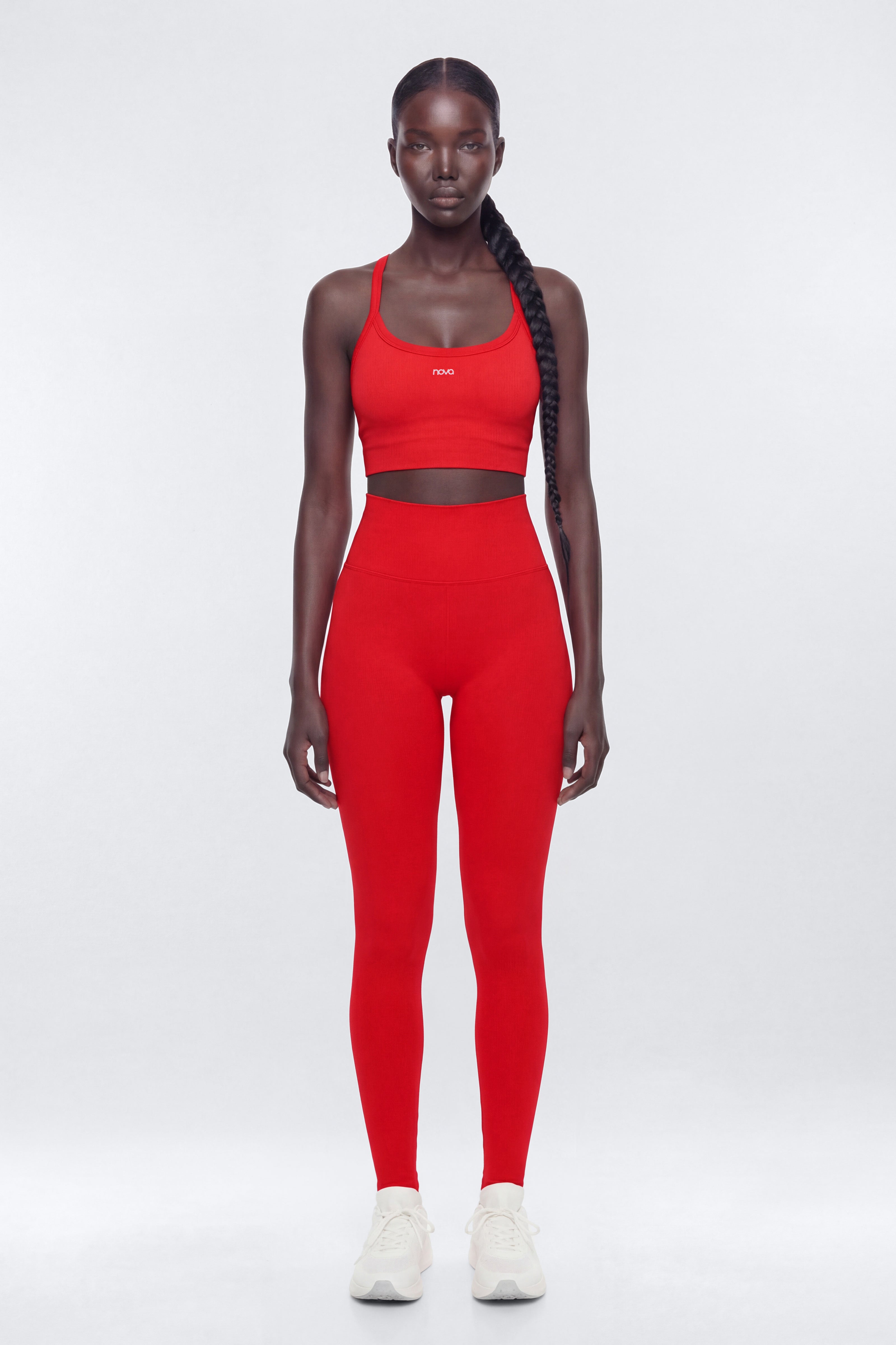 SeamlessLift™ 25″ High Rise Legging - Red
