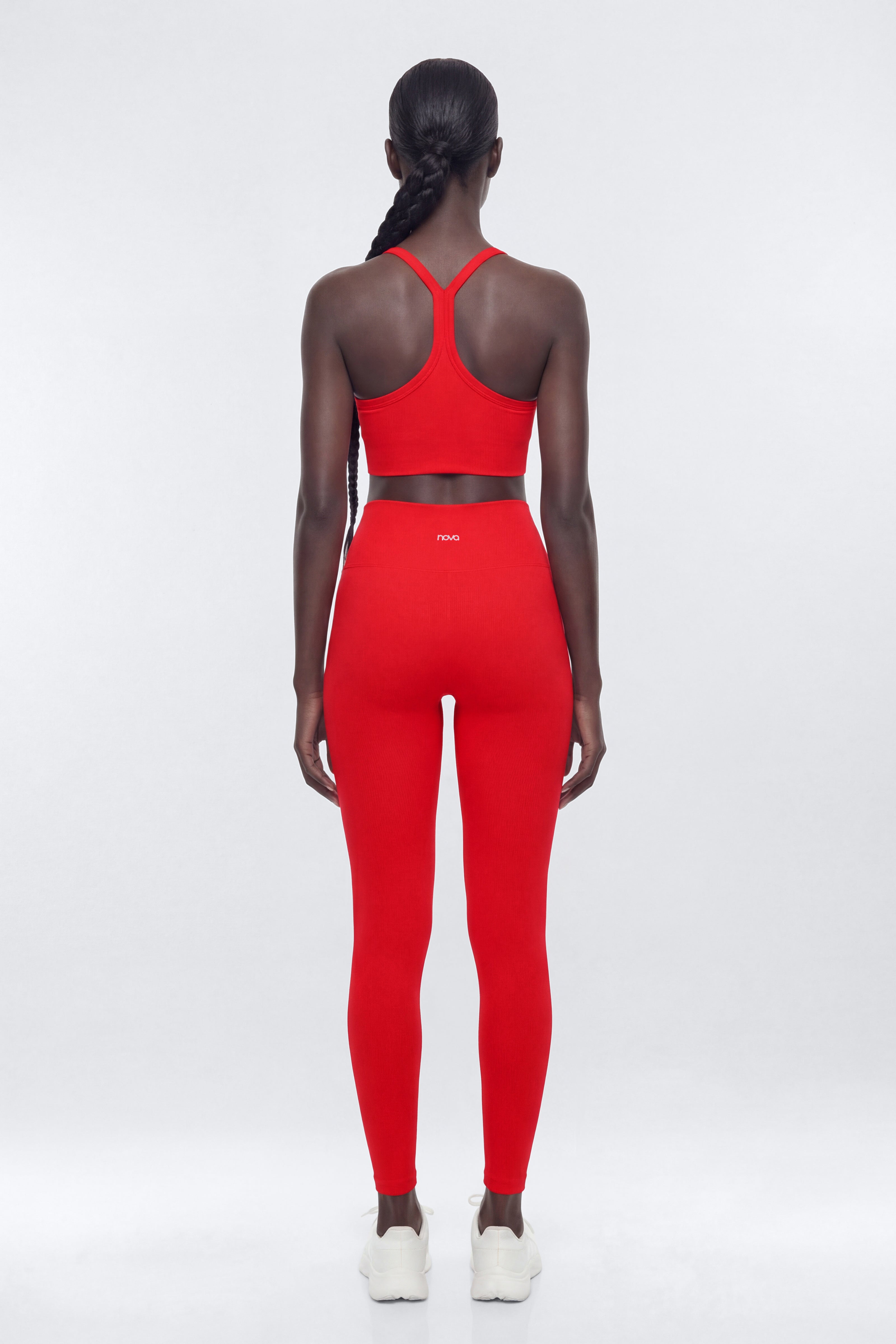 SeamlessLift™ 25″ High Rise Legging - Red
