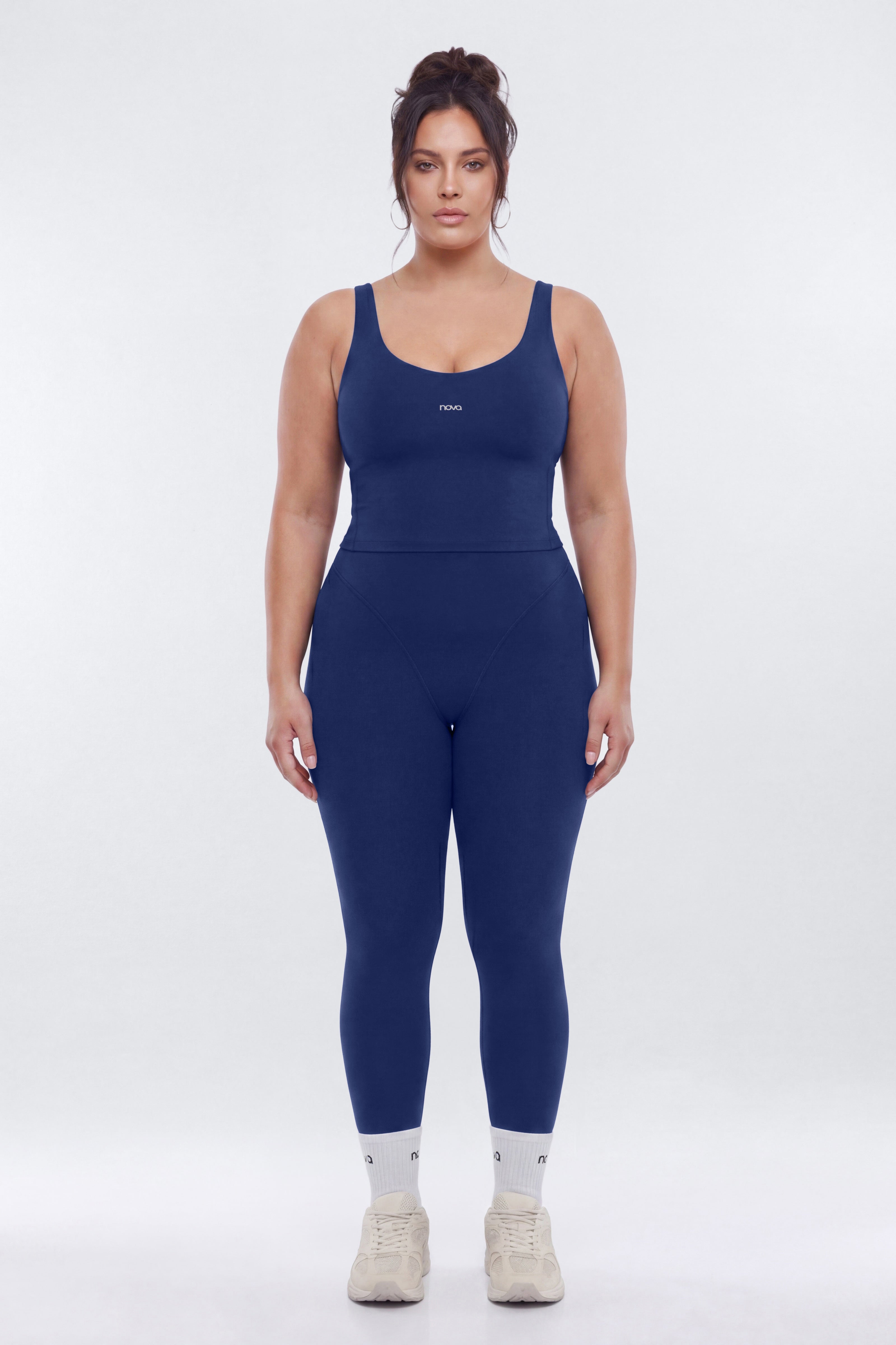ProStretch™ 28″ High Rise Pocket Legging - Navy