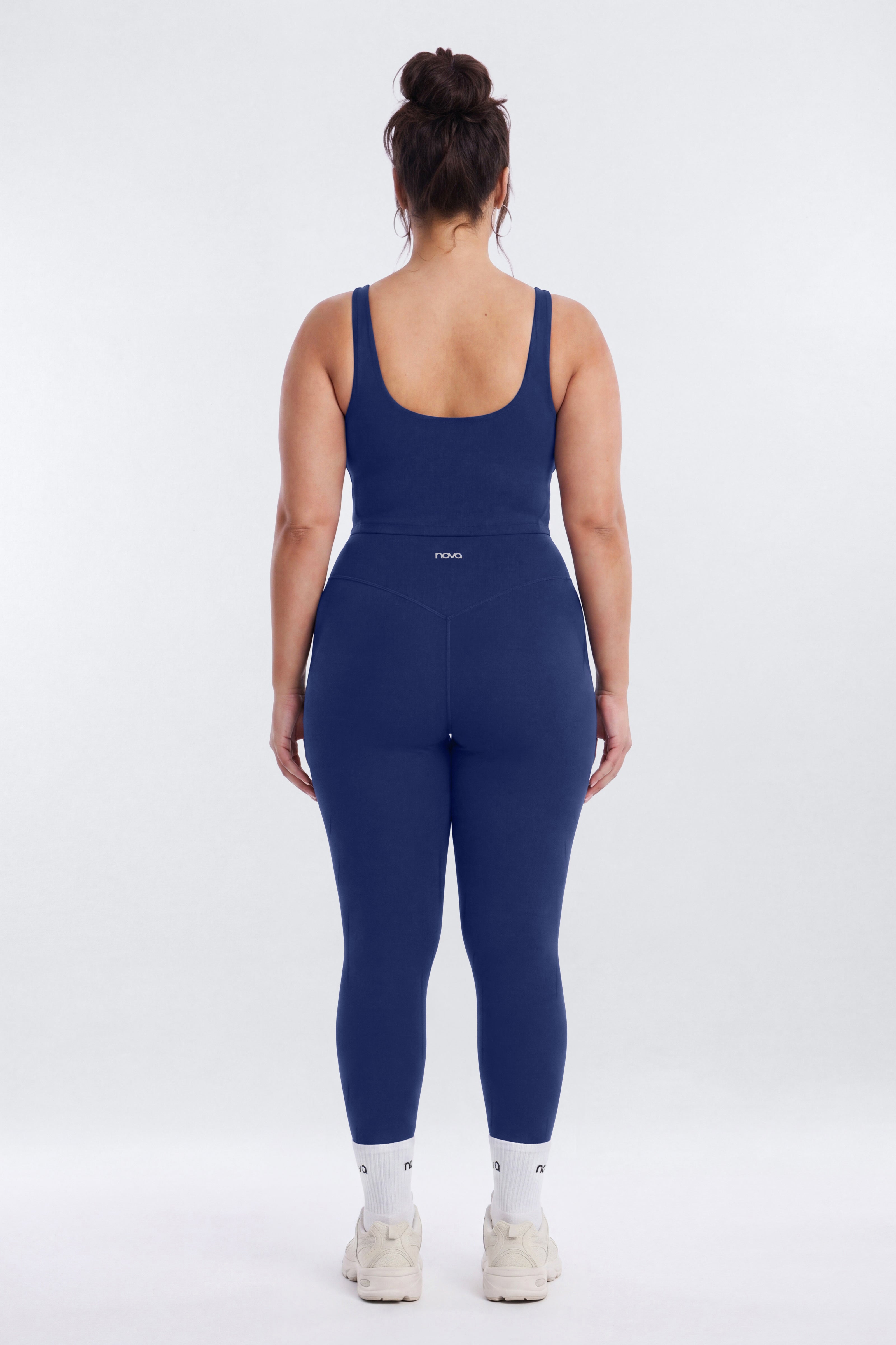 ProStretch™ 28″ High Rise Pocket Legging - Navy