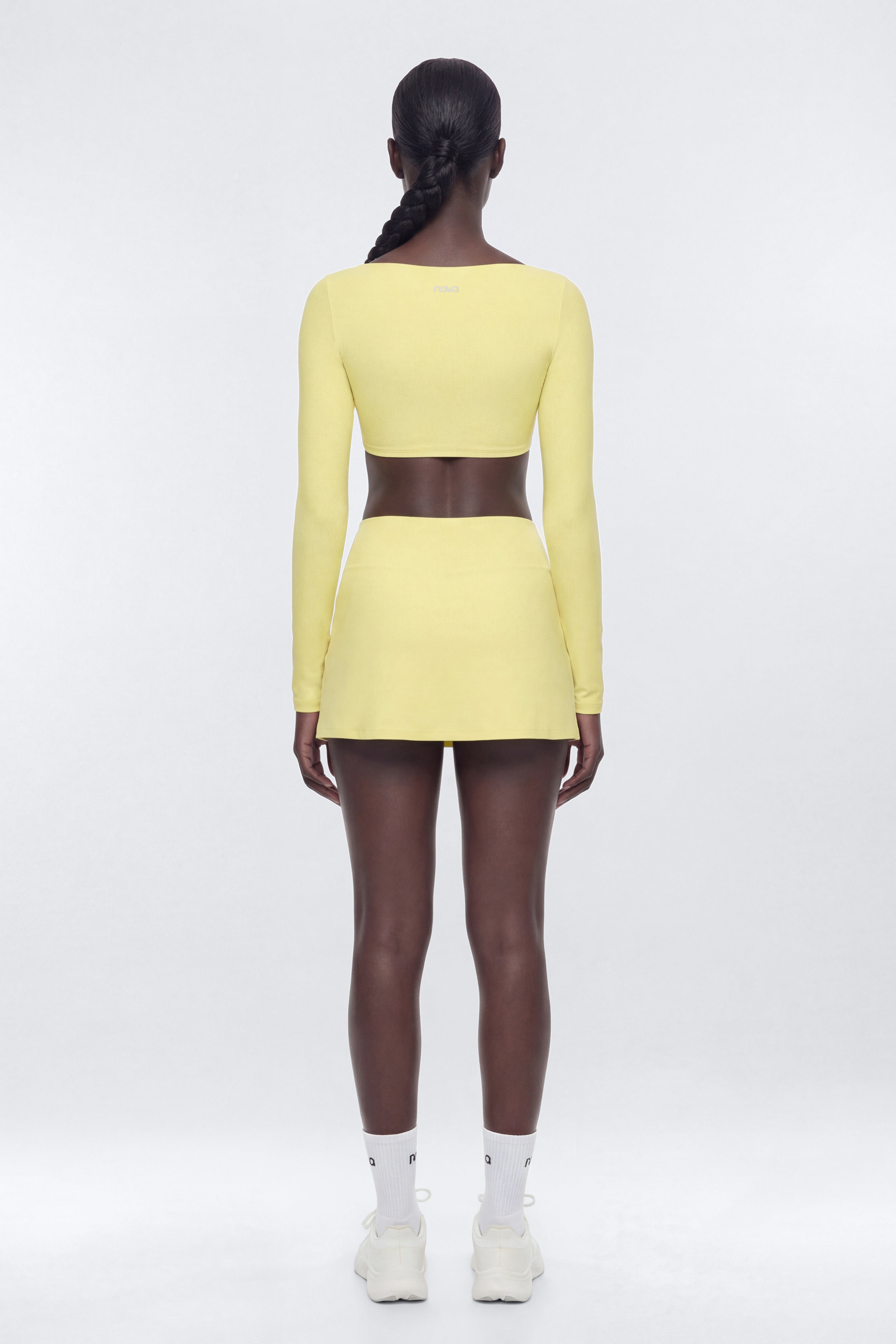 AirSculpt™ Mid Rise Mini Skort - Yellow