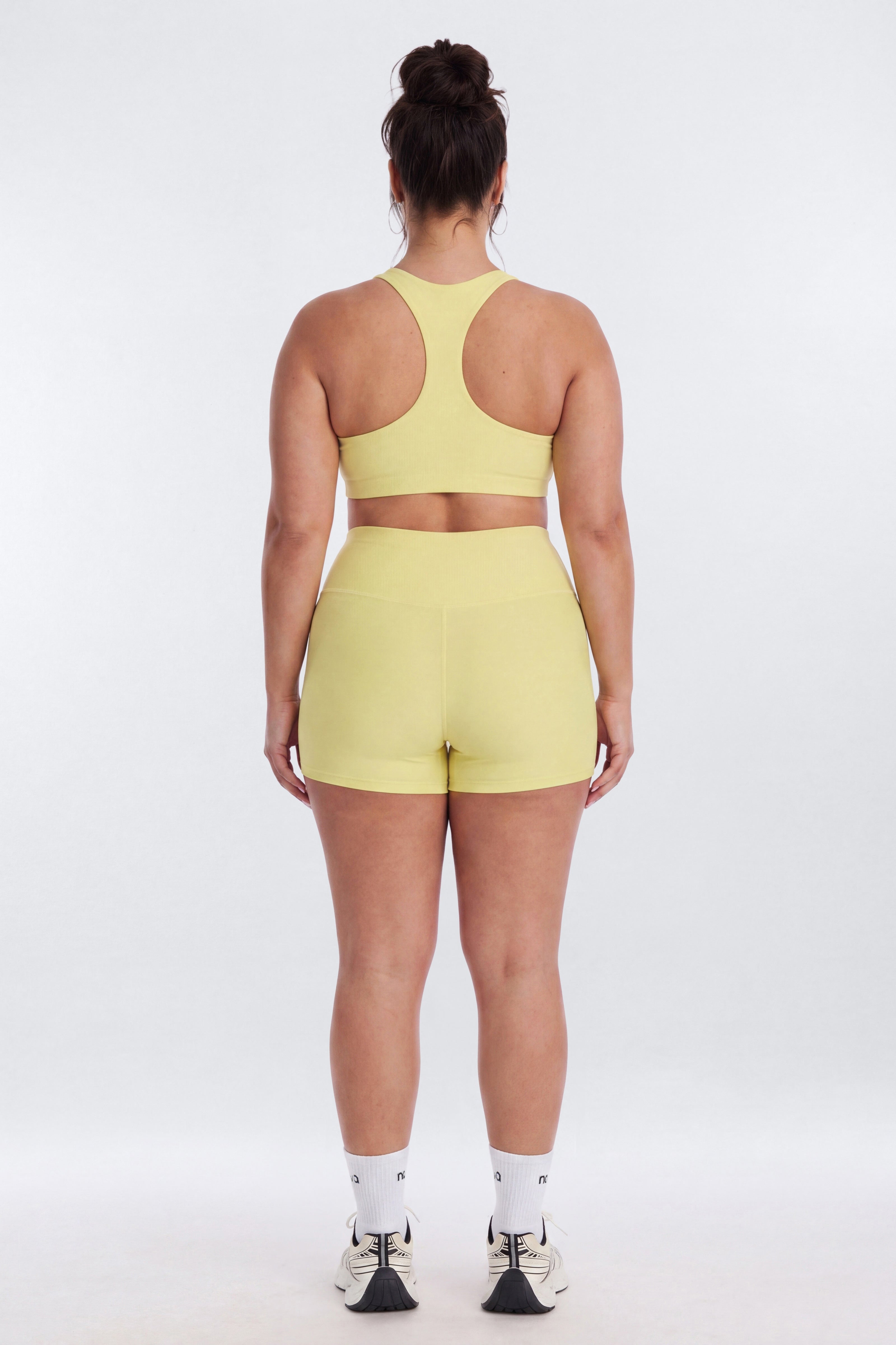AirSculpt™ Racer Back Sports Bra - Yellow