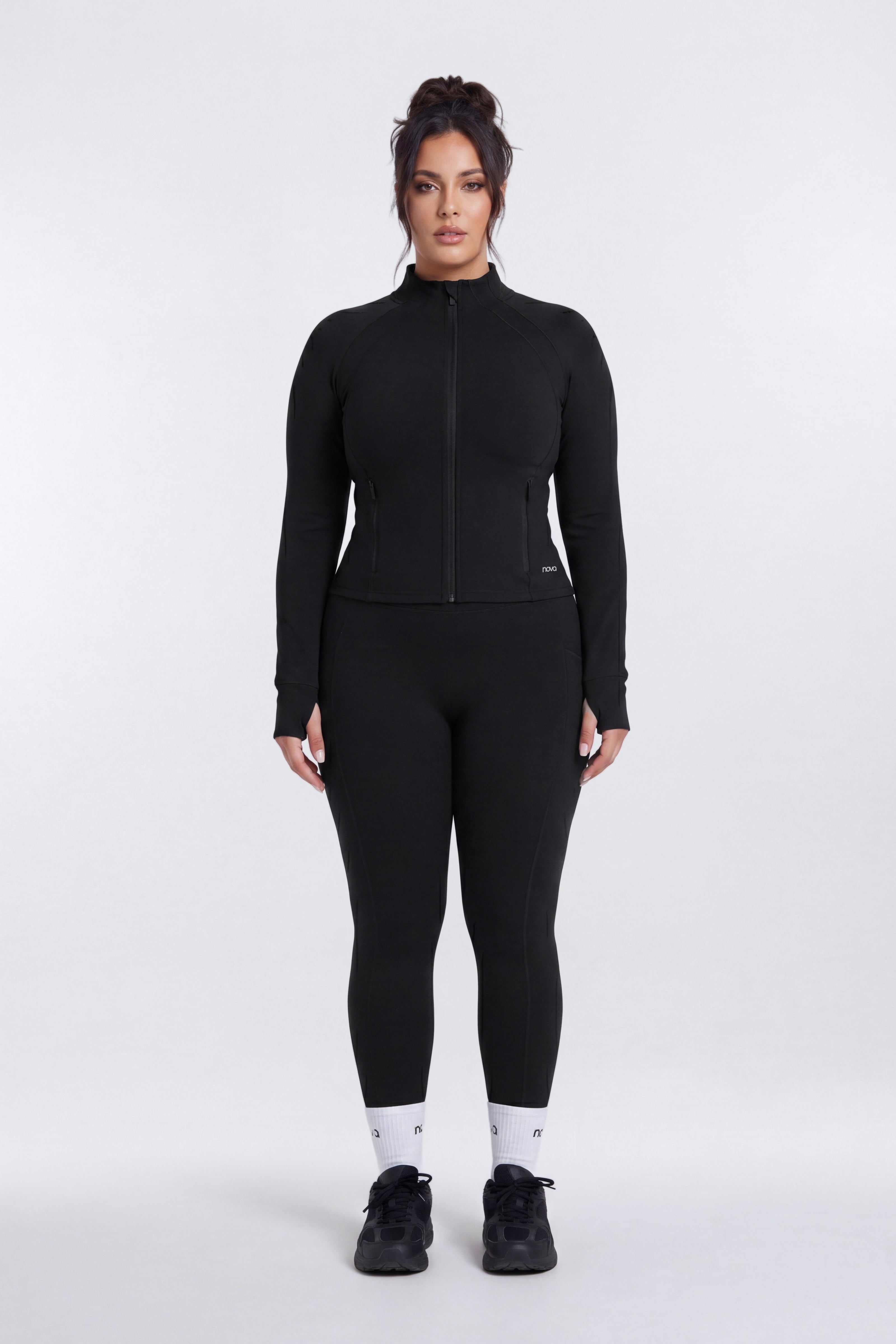 ProStretch™ 28″ High Rise Pocket Legging - Black