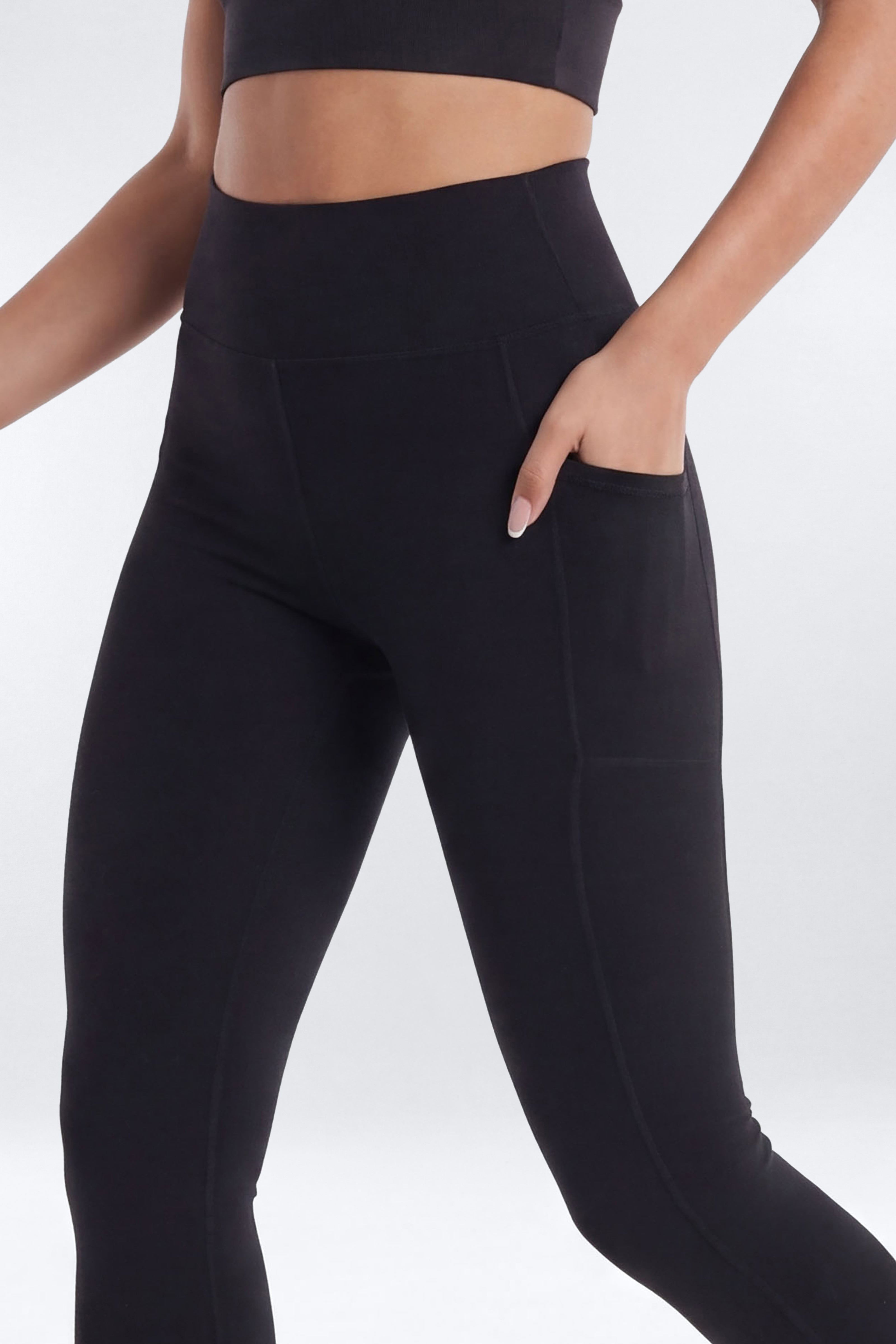 ProStretch™ 28″ High Rise Pocket Legging - Black