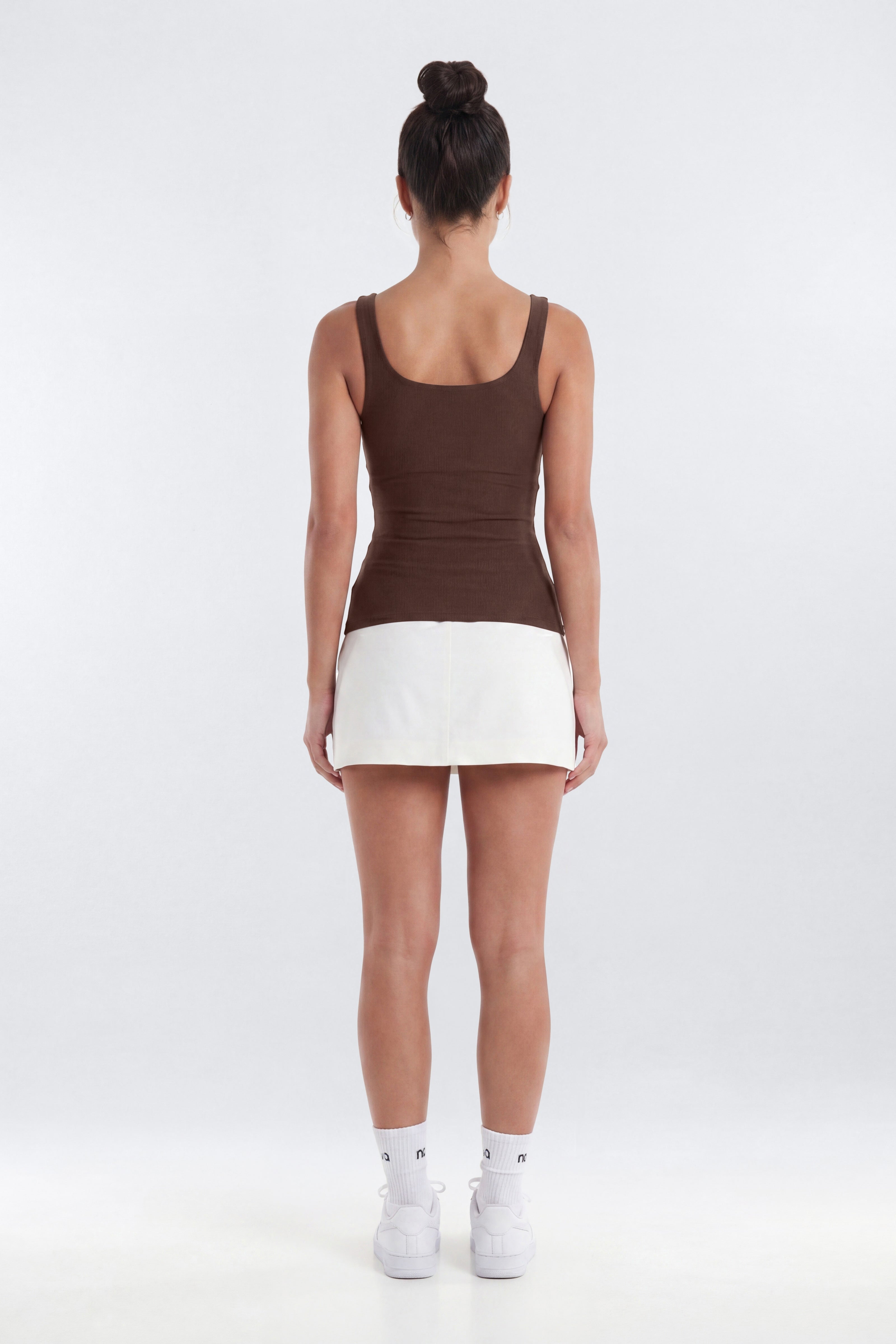 AirSculpt™ Sports Tank Top - Brown