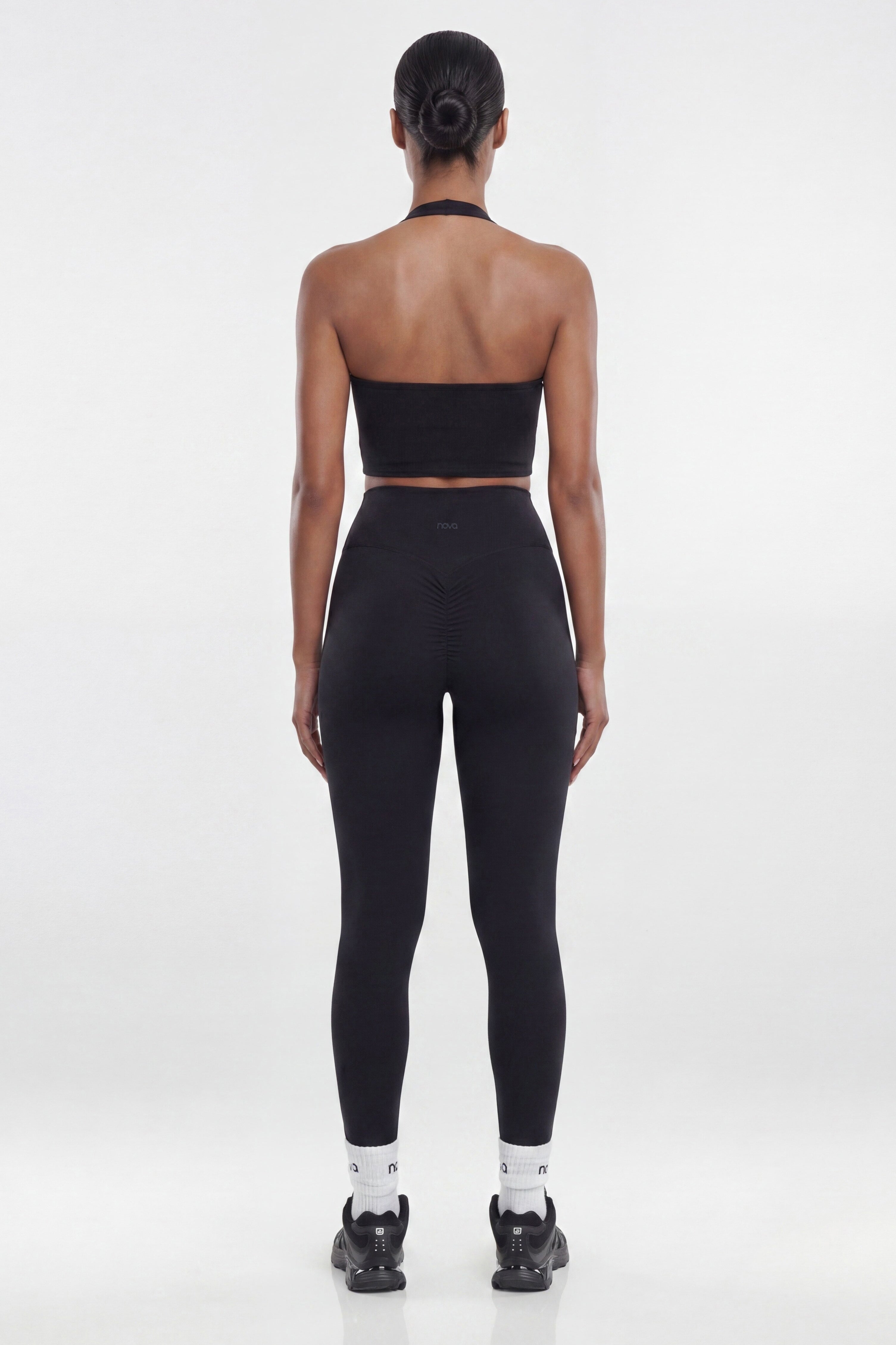 CloudForm™ Tall 31″ Invisible Scrunch Legging - Black
