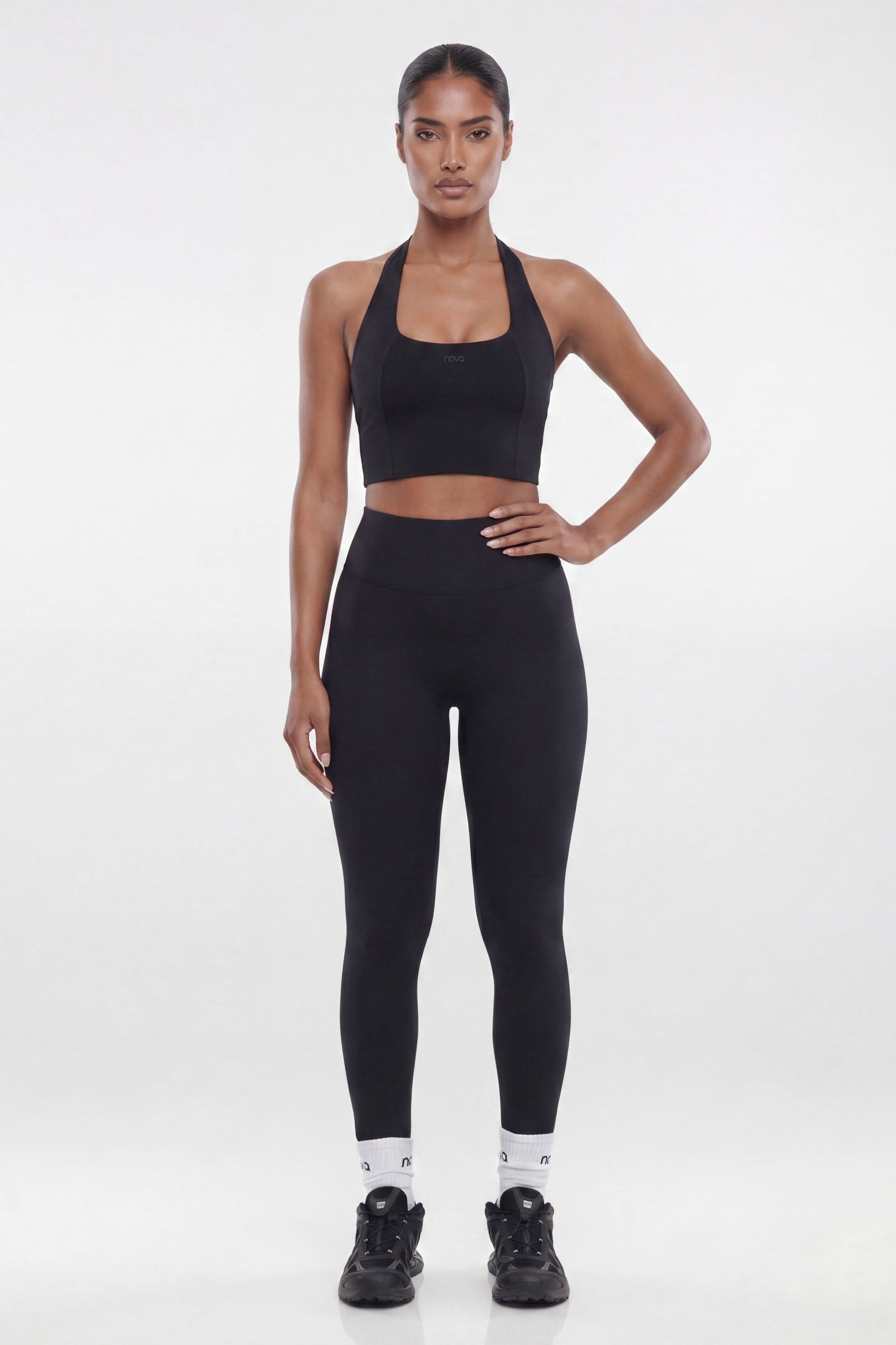 CloudForm™ Tall 31″ Invisible Scrunch Legging - Black