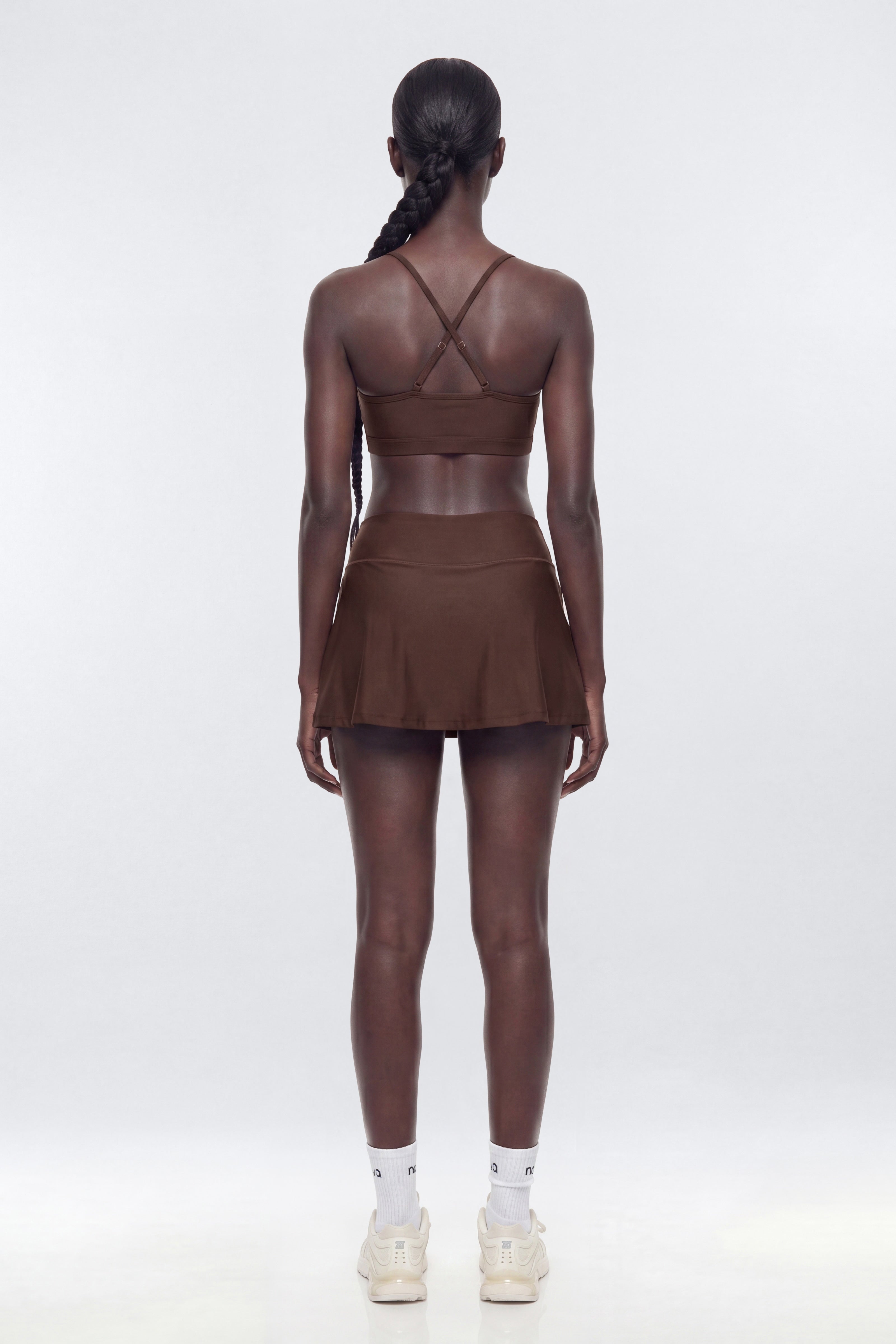 AirSculpt™ X Back Sports Bra - Brown