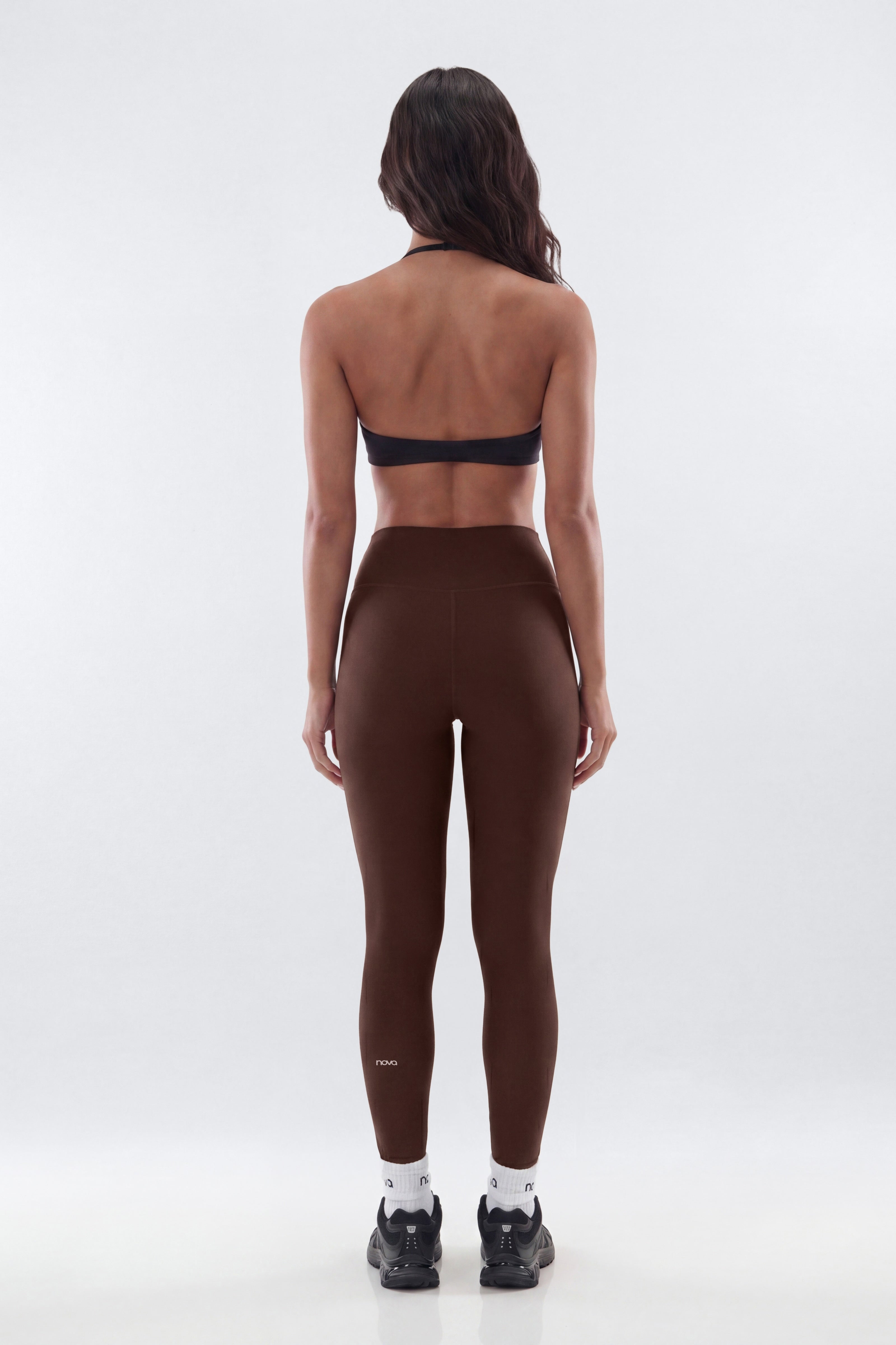 AirSculpt™ 25″ Mid Rise Legging - Brown