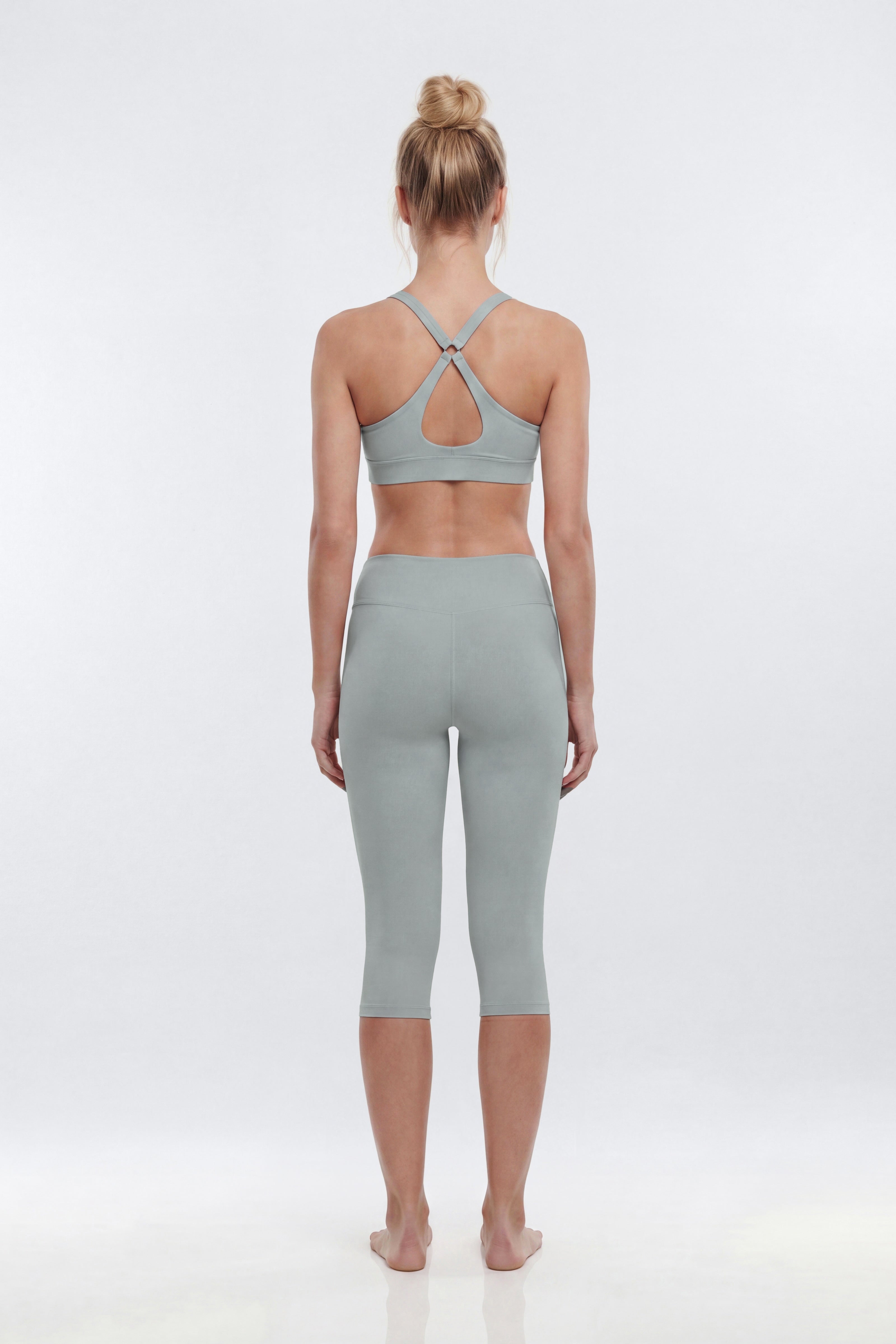 ButterSoft X Back Sports Bra - Steel