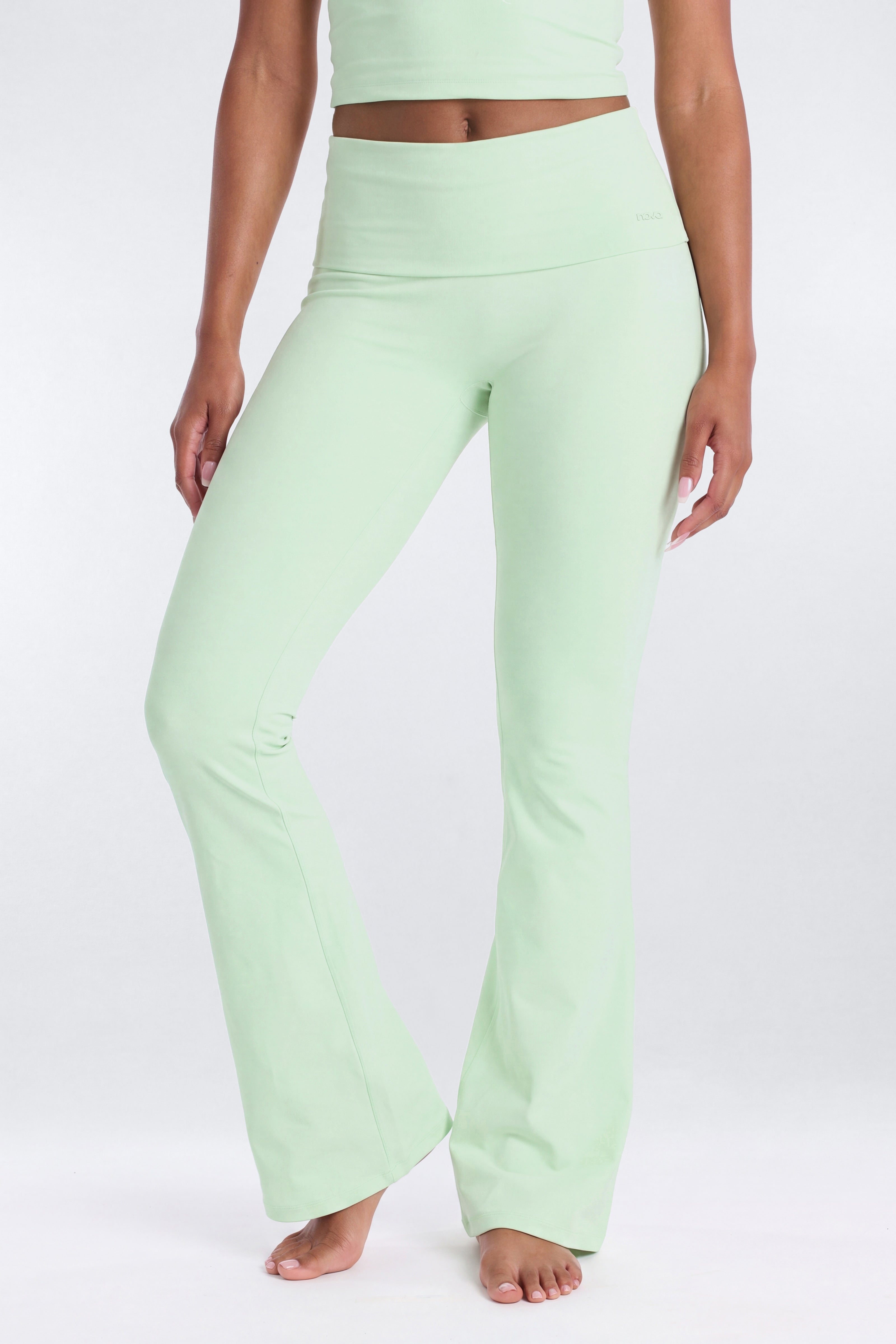 ButterSoft Halter Sports Top - Cool Mint