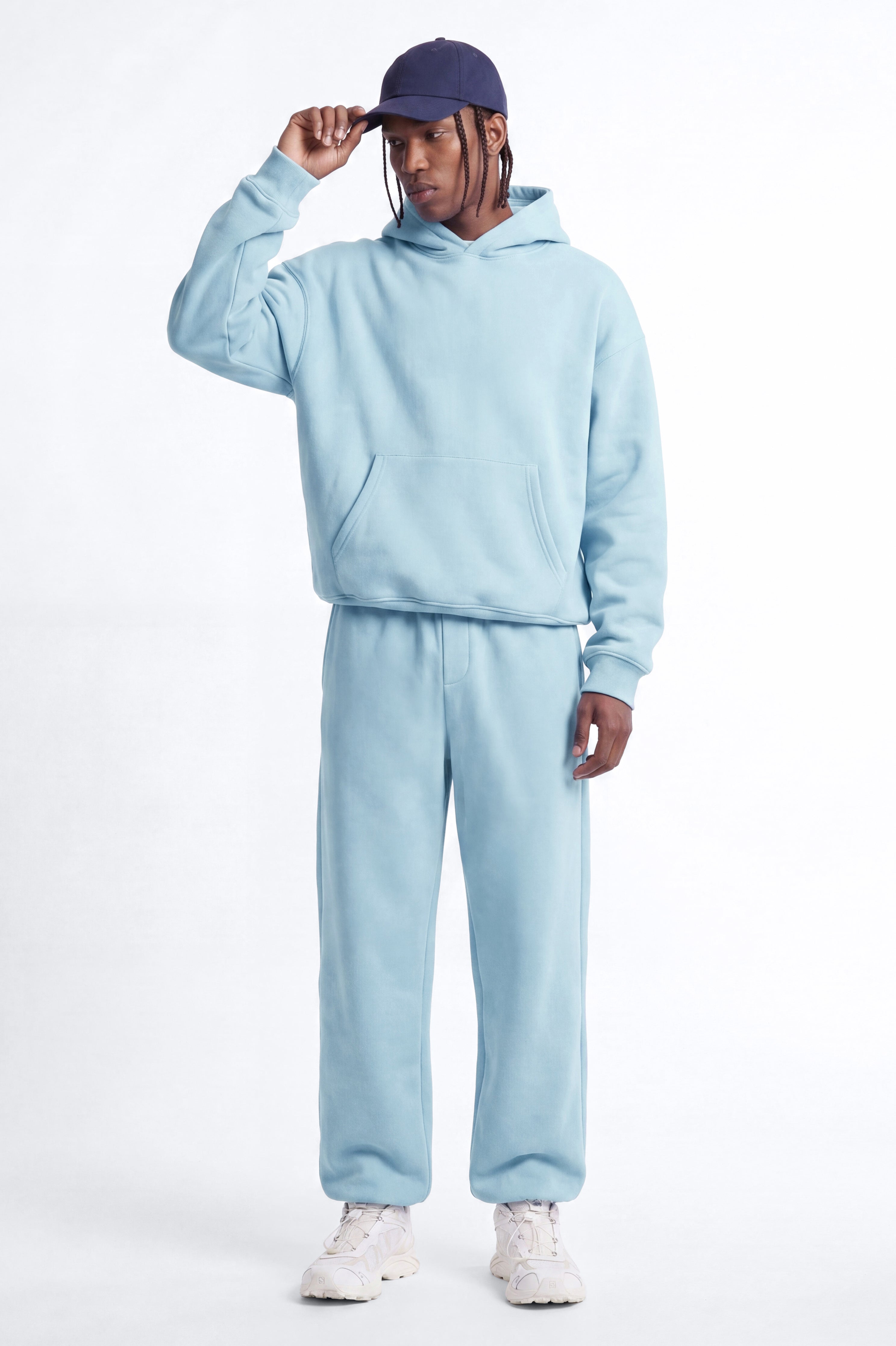 410 Relaxed Jogger - Light Blue