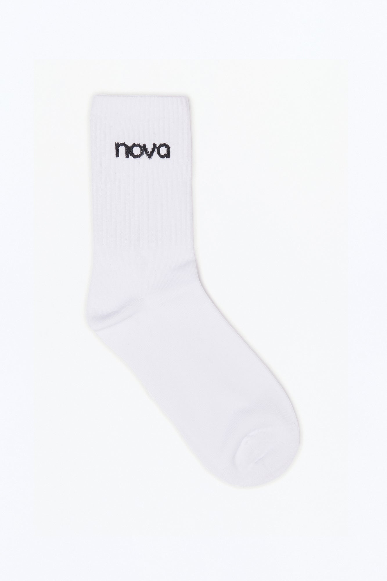 Nova Men's 2 Pack Gym Socks - White/Black