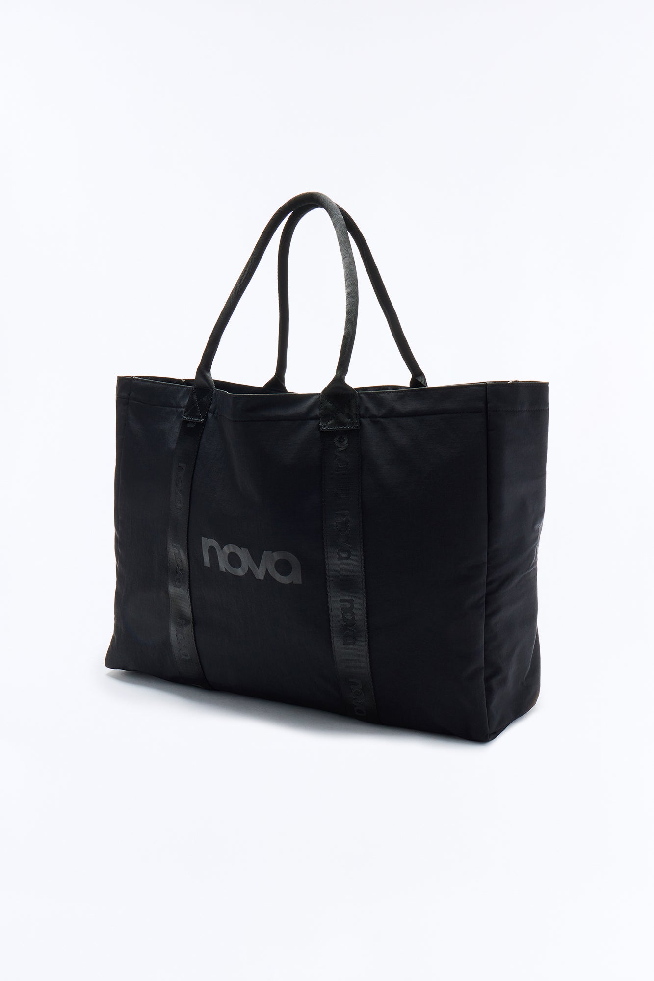 Nova Nylon Tote Bag - Black
