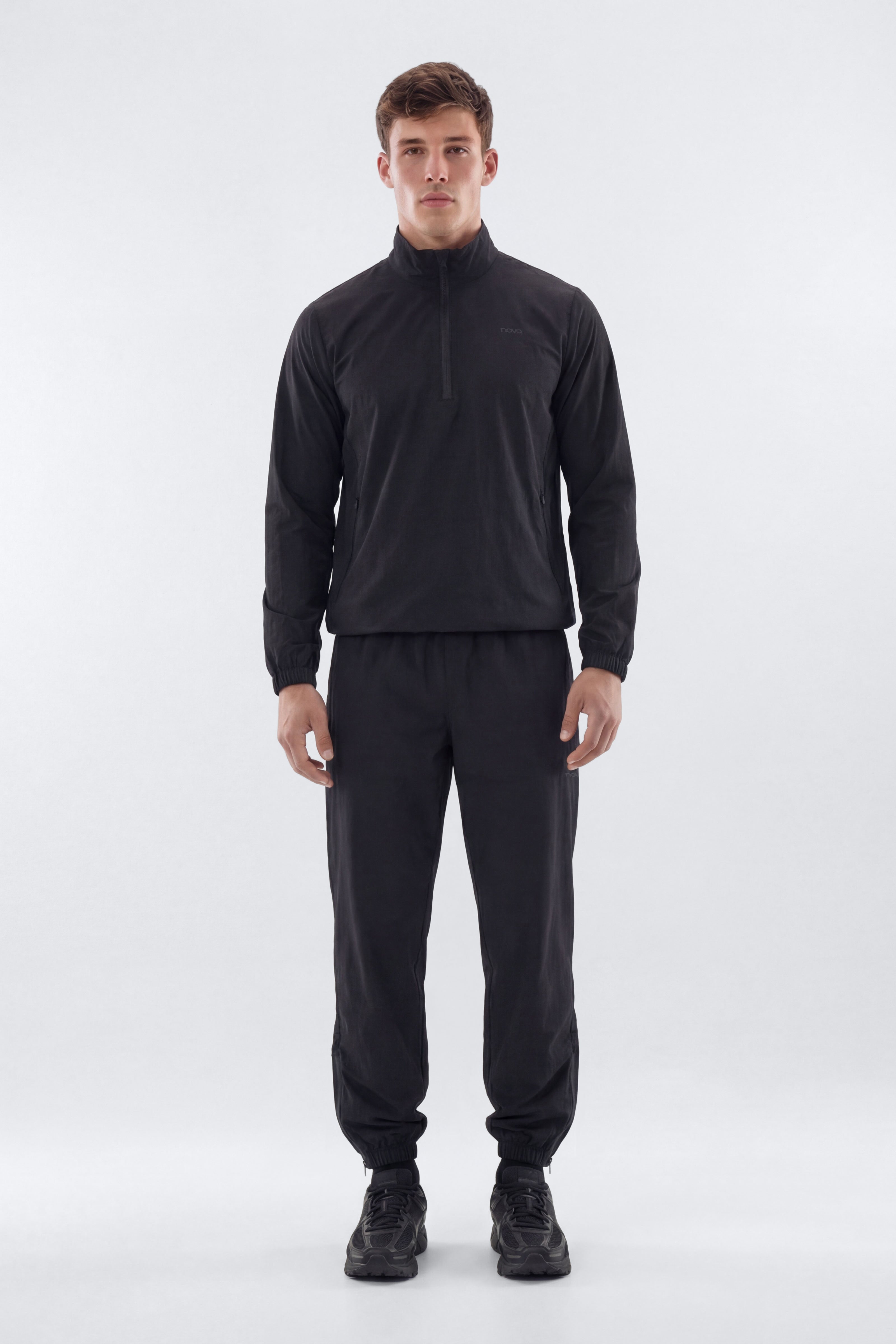 CoreNylon 32″ Track Pant - Black