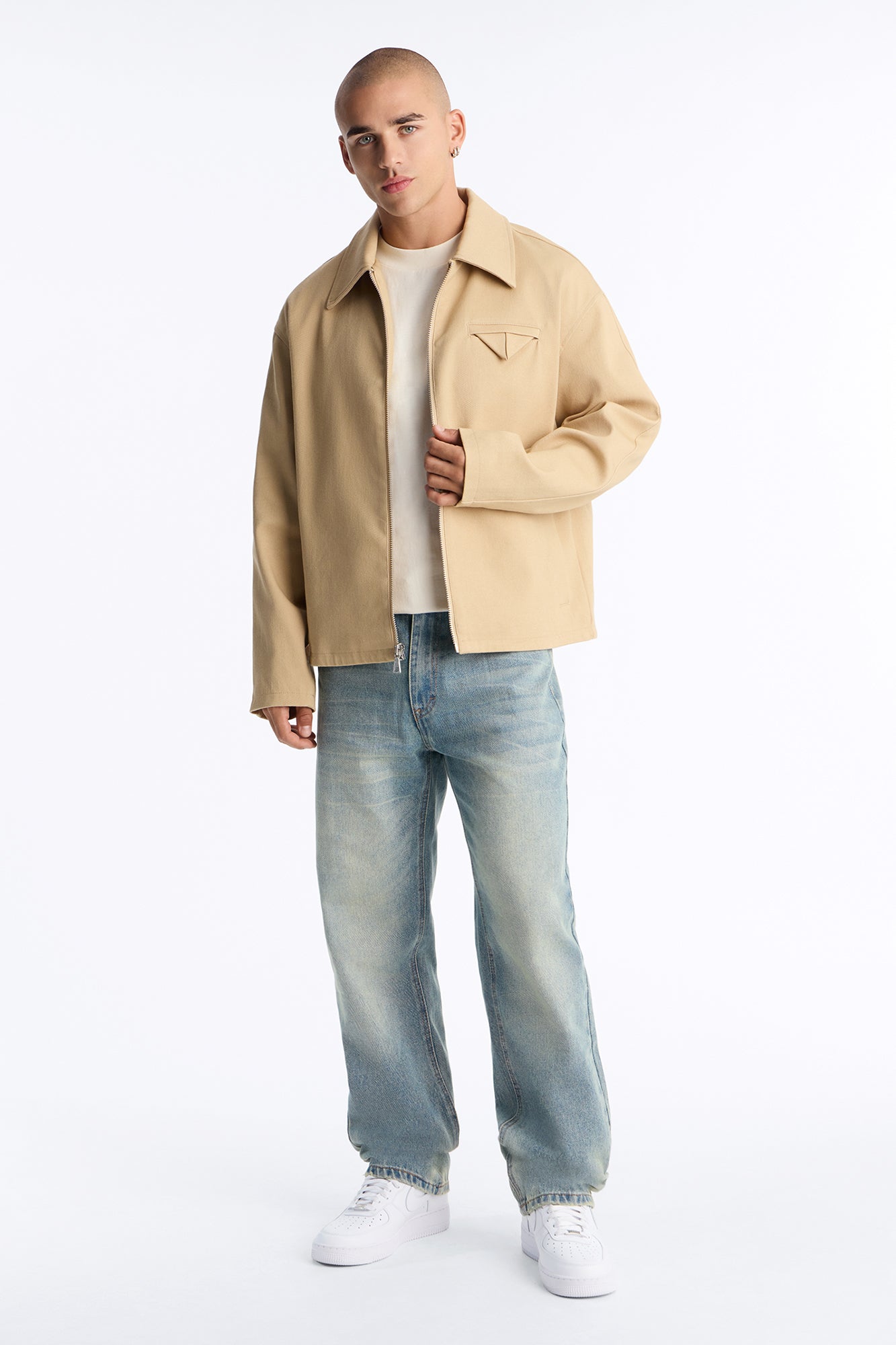 Essential Straight Rigid Jean - Vintage Wash