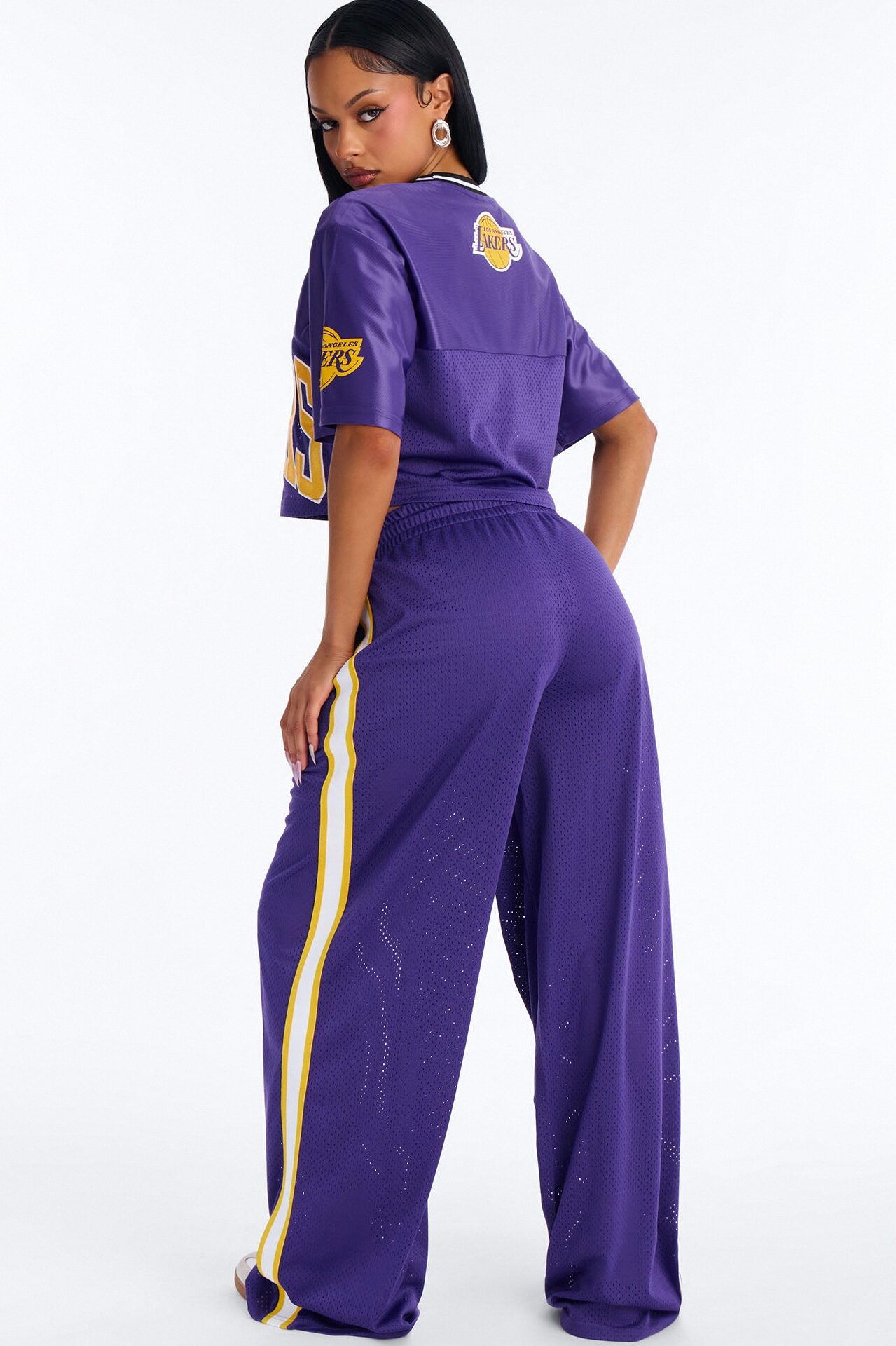 NBA LA Lakers Fleece Pants - Purple