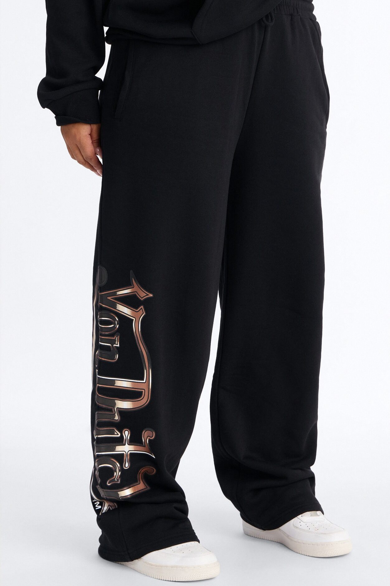 Von Dutch Motion Fleece Pants - Black