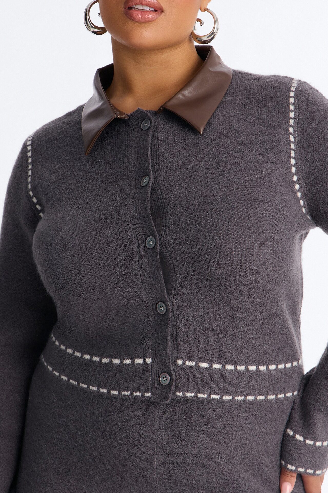 Cierra Sweater Pant Set - Grey