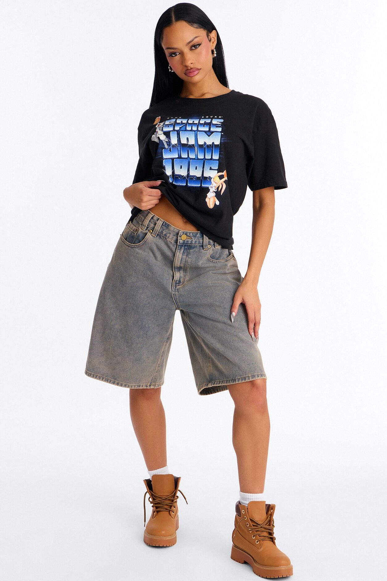 Space Jam 1996 Tee - Black