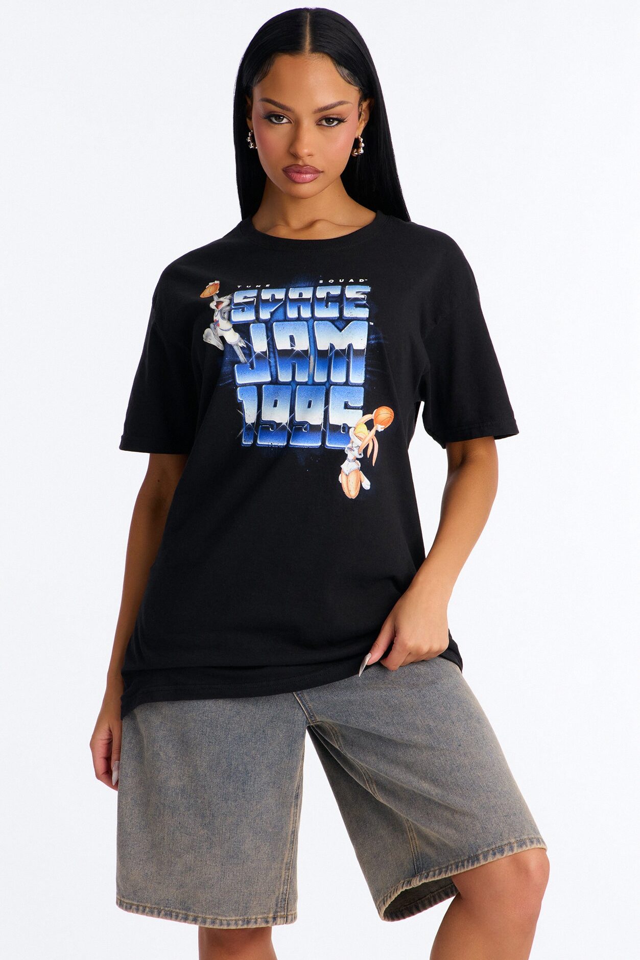 Space Jam 1996 Tee - Black