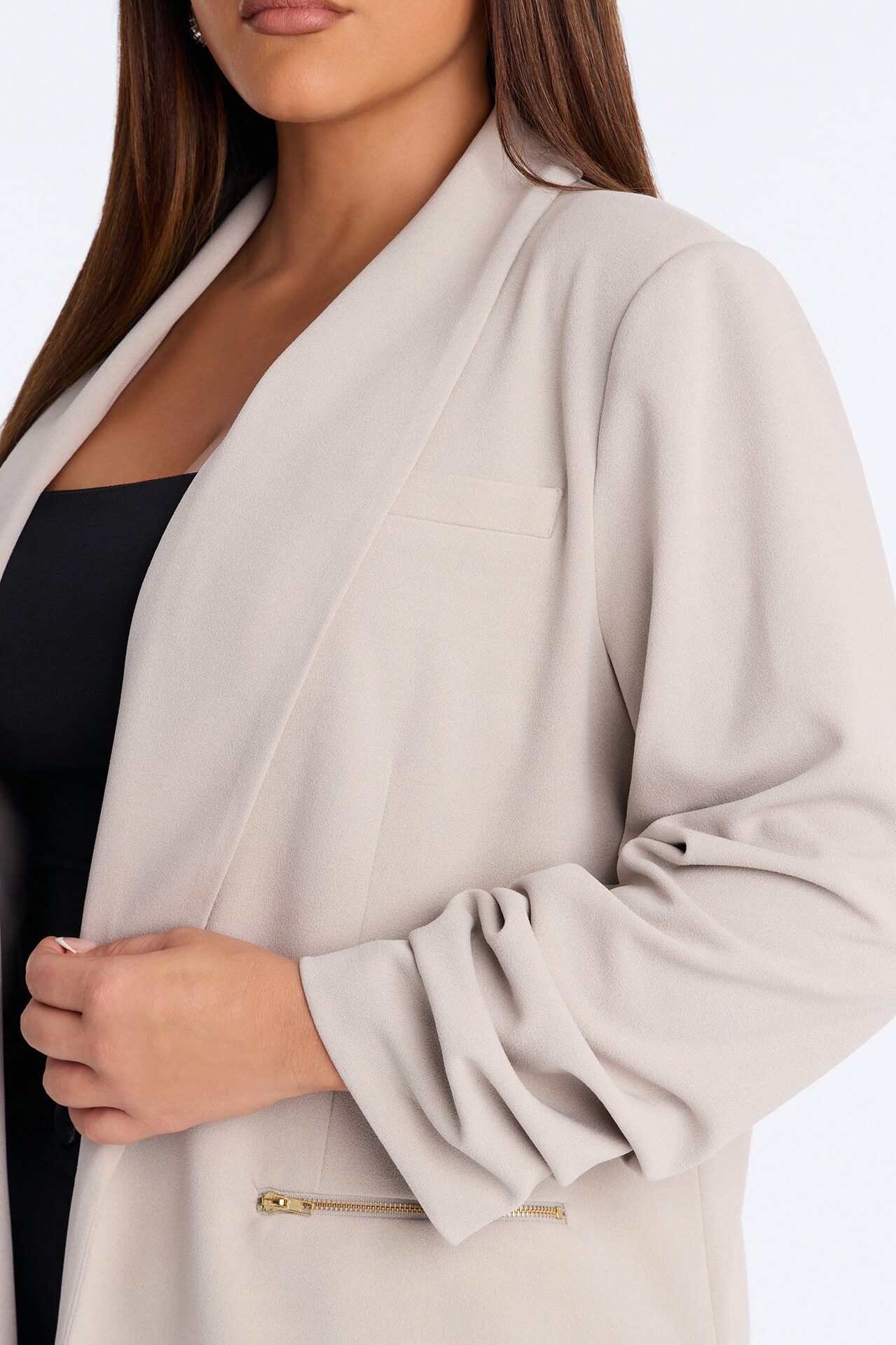 Bethany Blazer - Light Grey