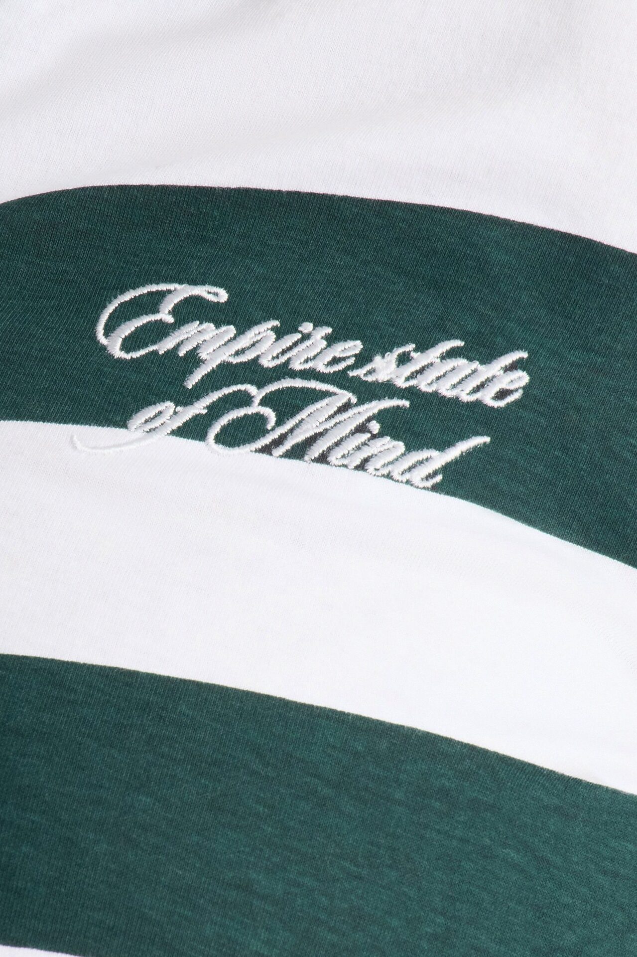 New York City Striped Long Sleeve Top - Green/combo
