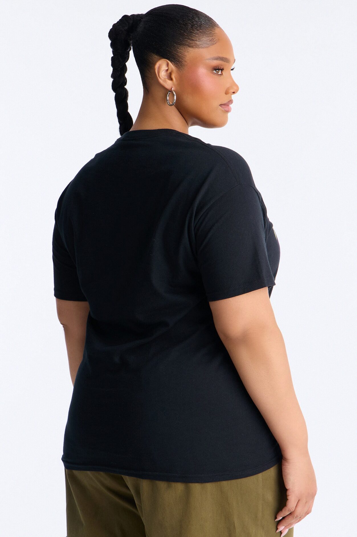 Saint Over Sinner Oversize Tee - Black