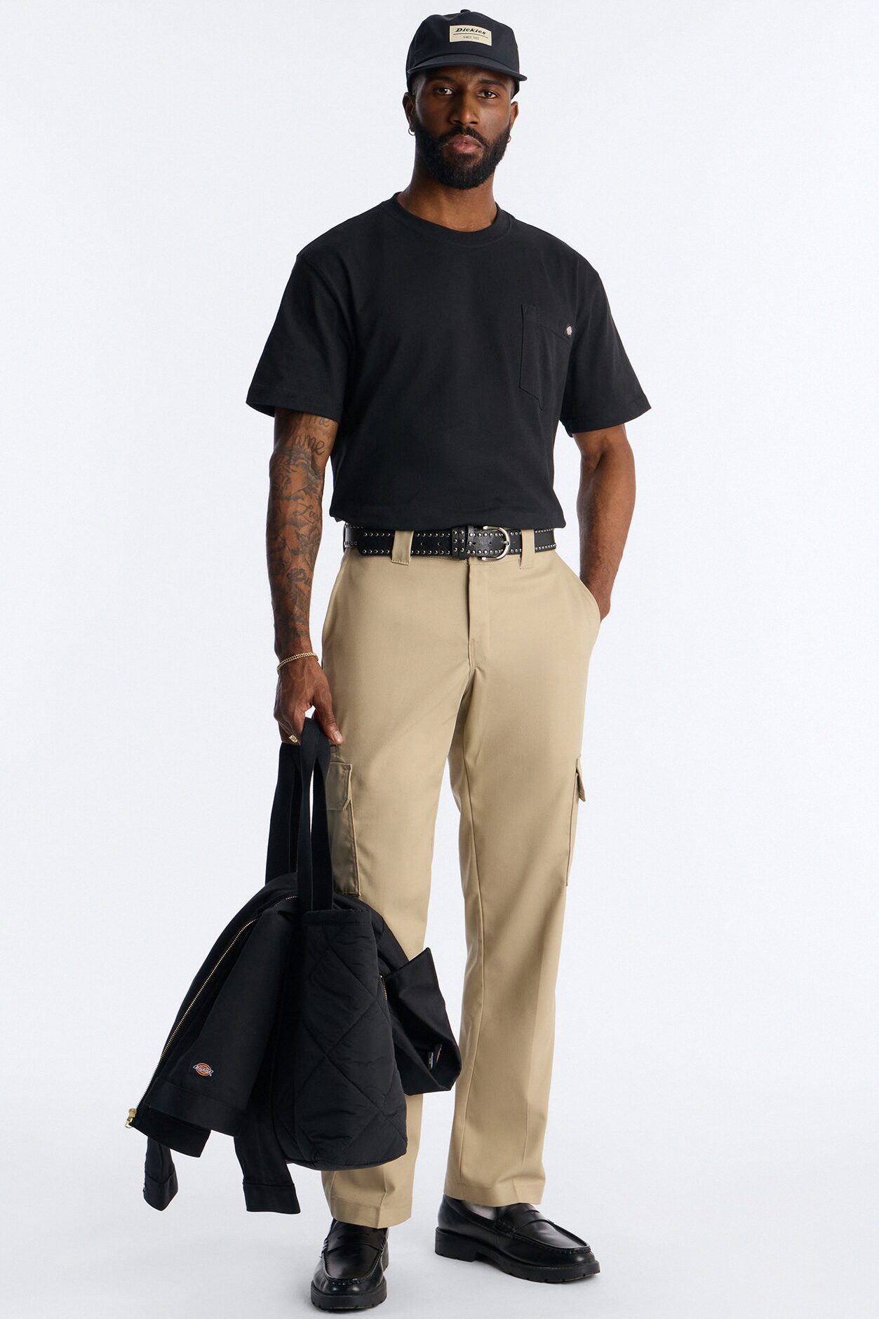 Dickies Heavyweight Short Sleeve Pocket Tee - Black