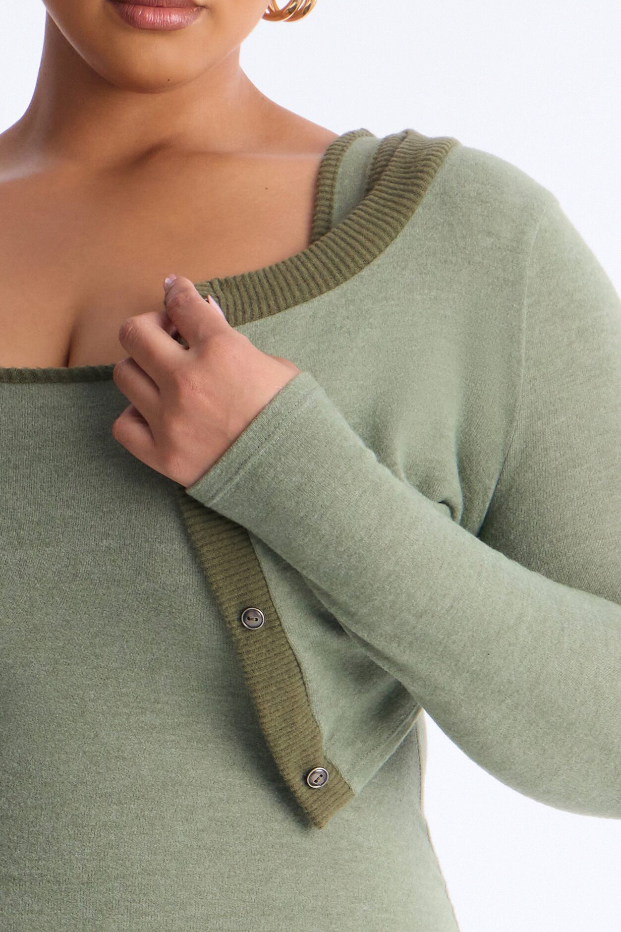 Literally No Maxi Dress Set - Olive