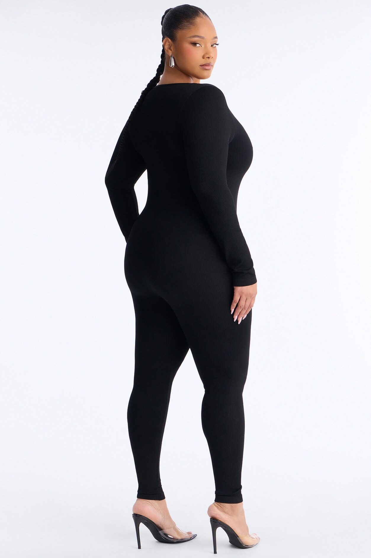 Giada Seamless Jumpsuit - Black
