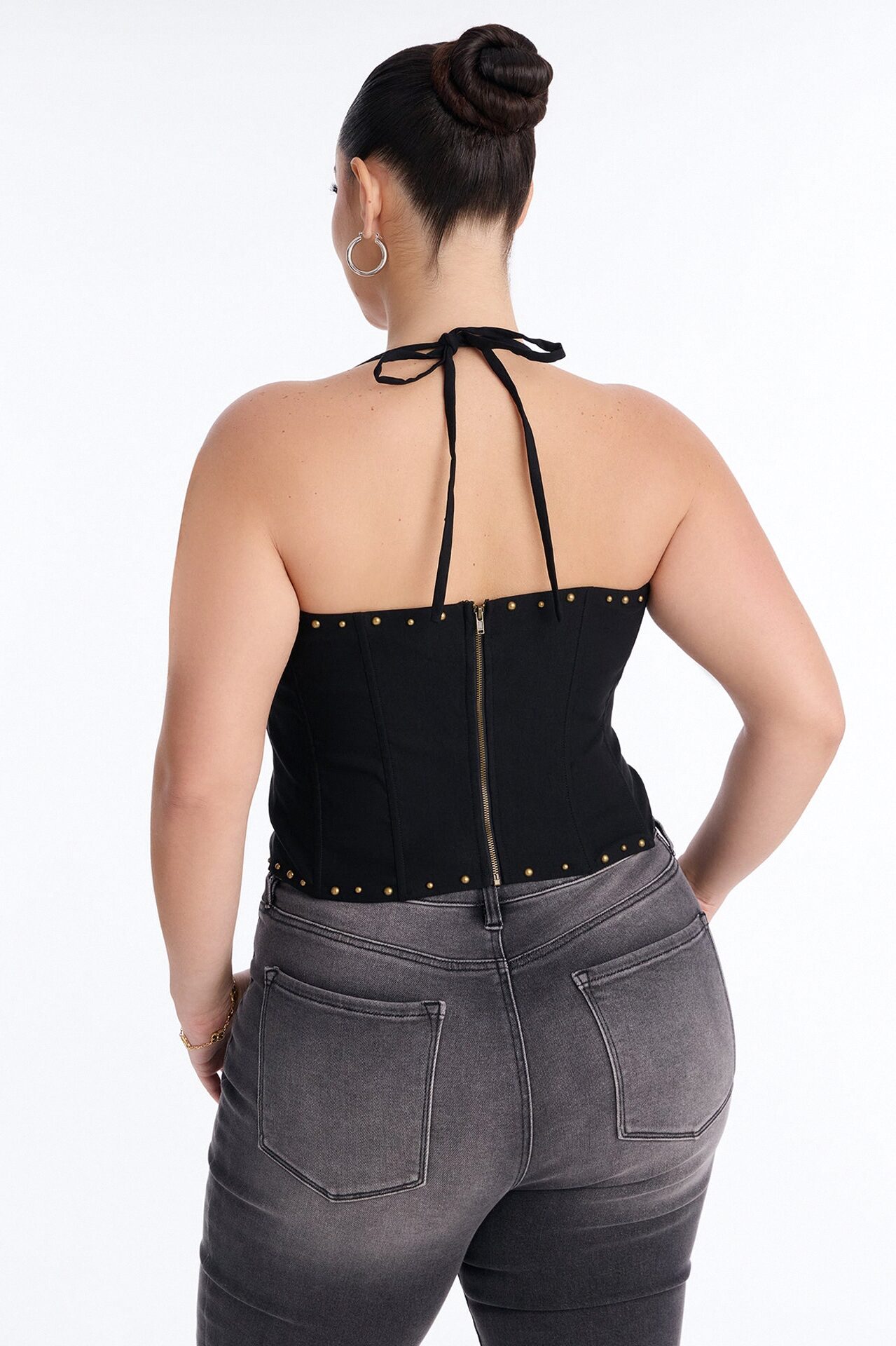 Desert Rider Corset Top - Black