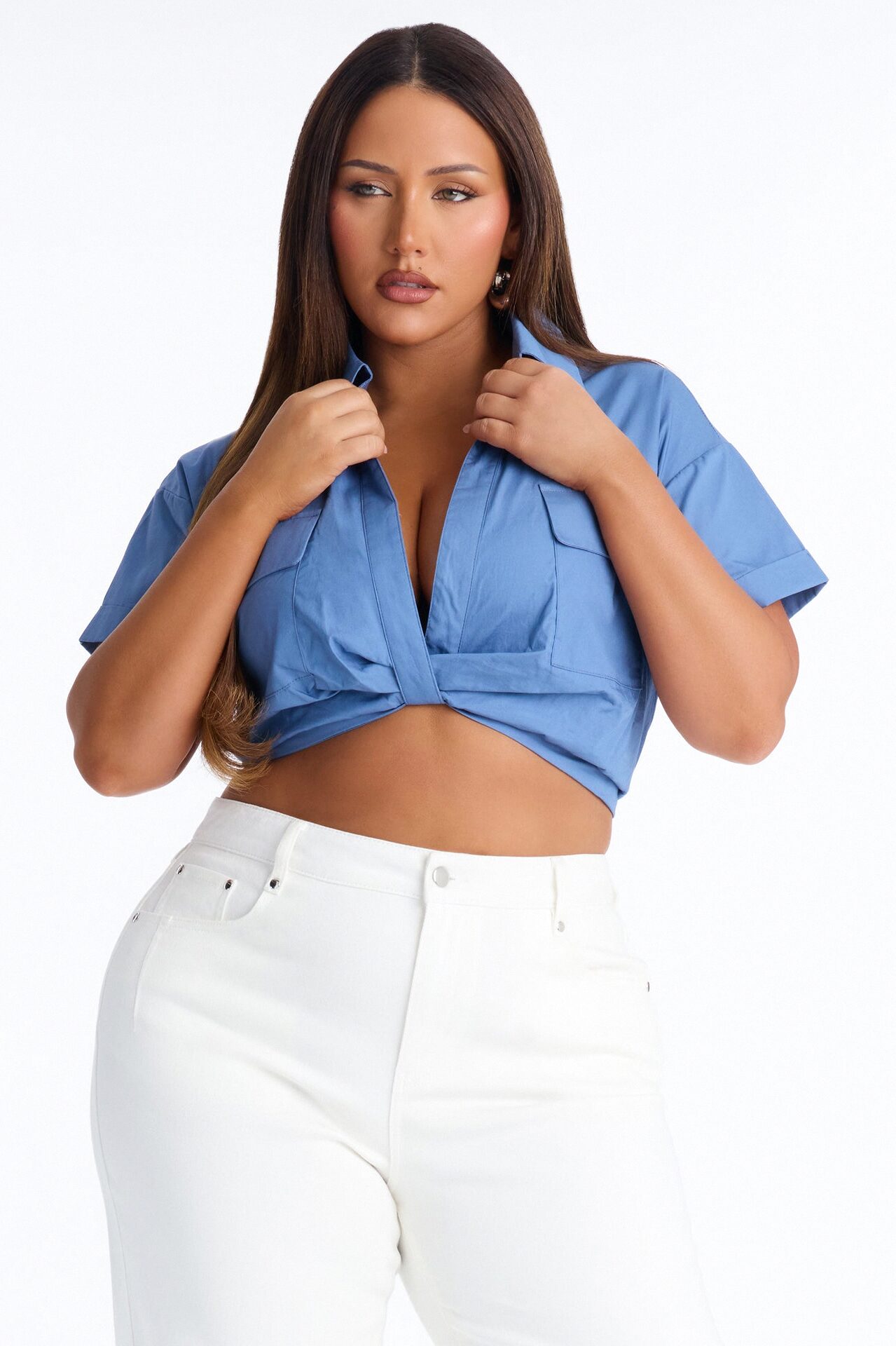 Catch Me Chillin' Top - Blue