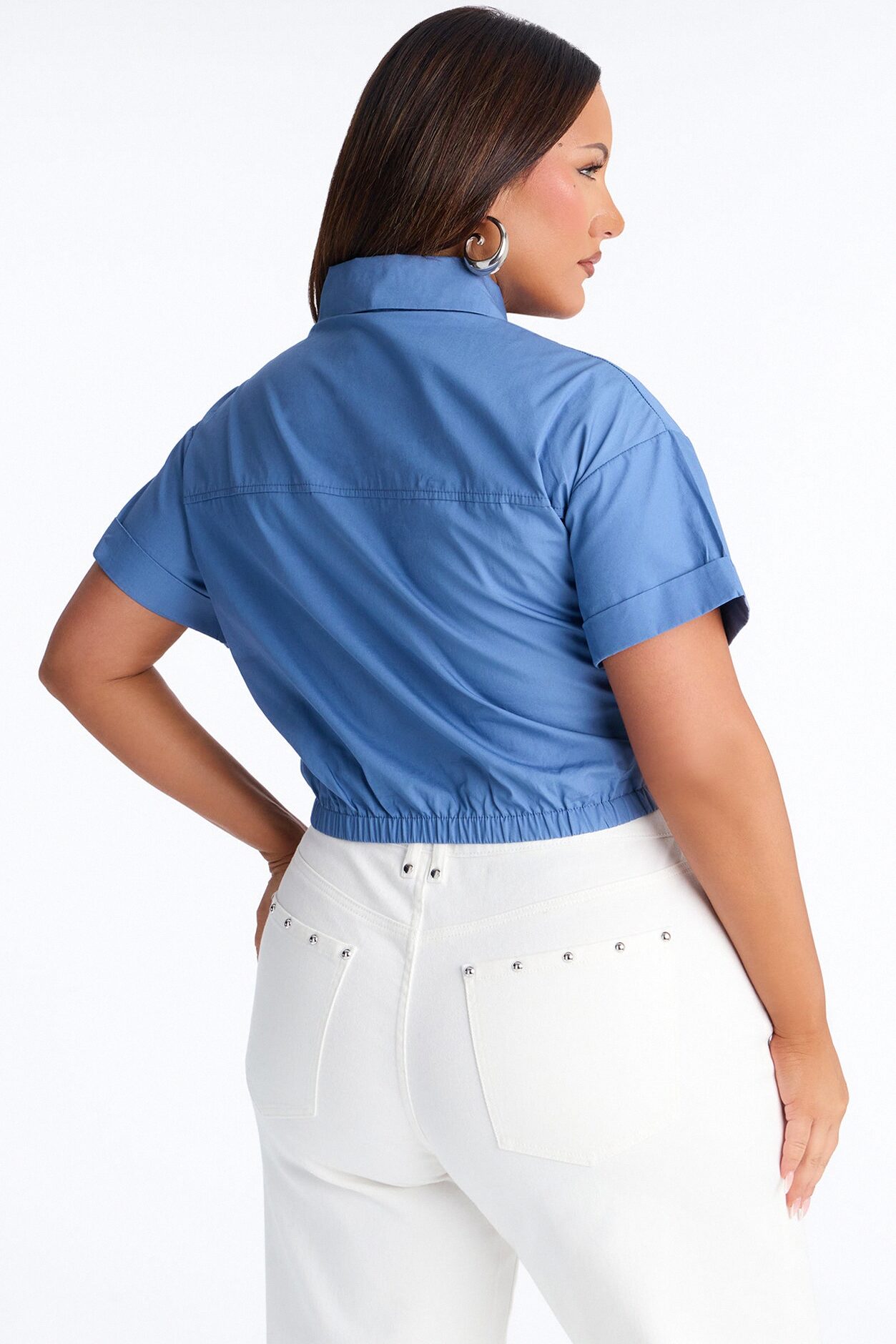 Catch Me Chillin' Top - Blue