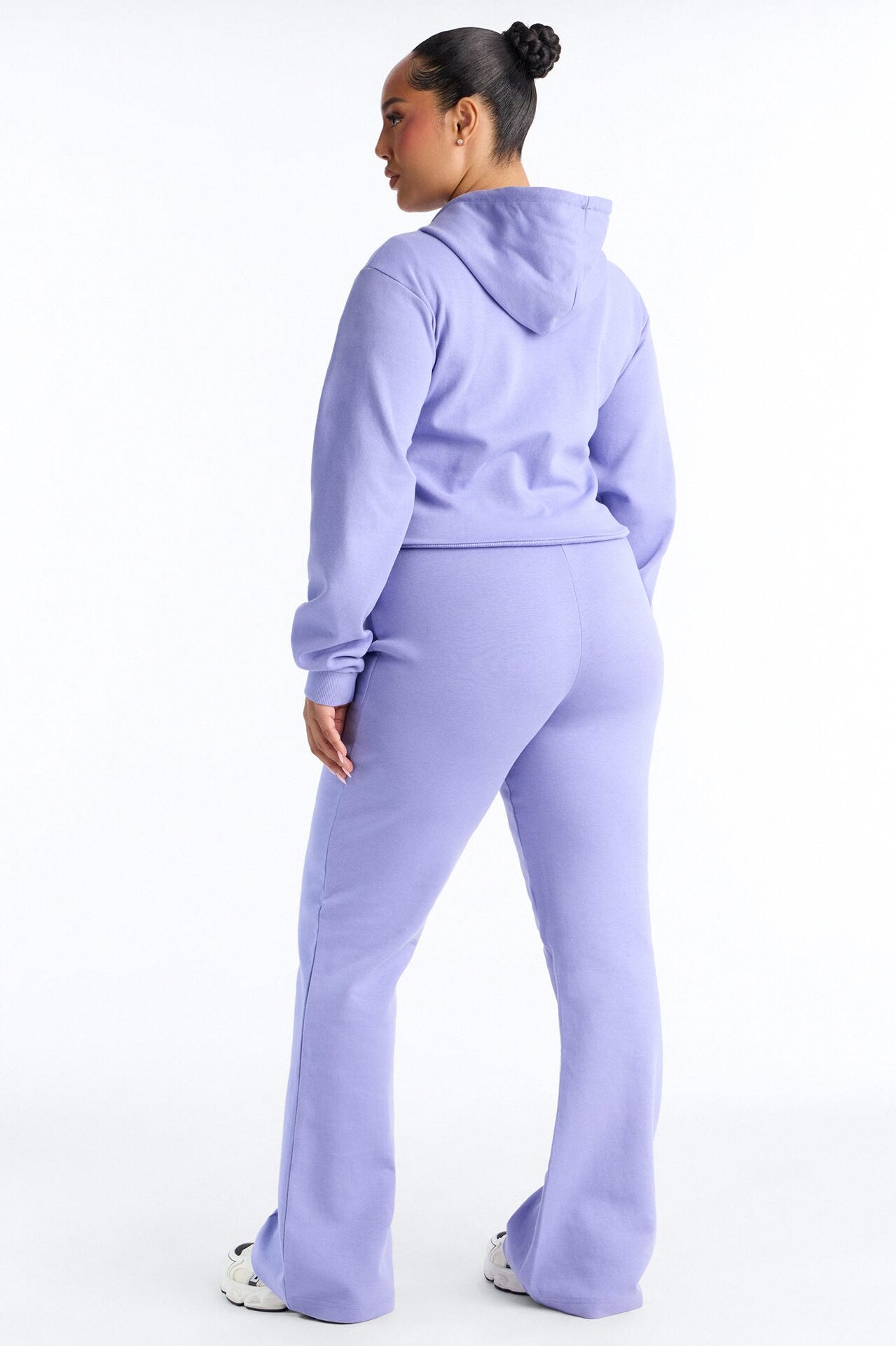 Ready To Go Zip Up Pant Set - Periwinkle
