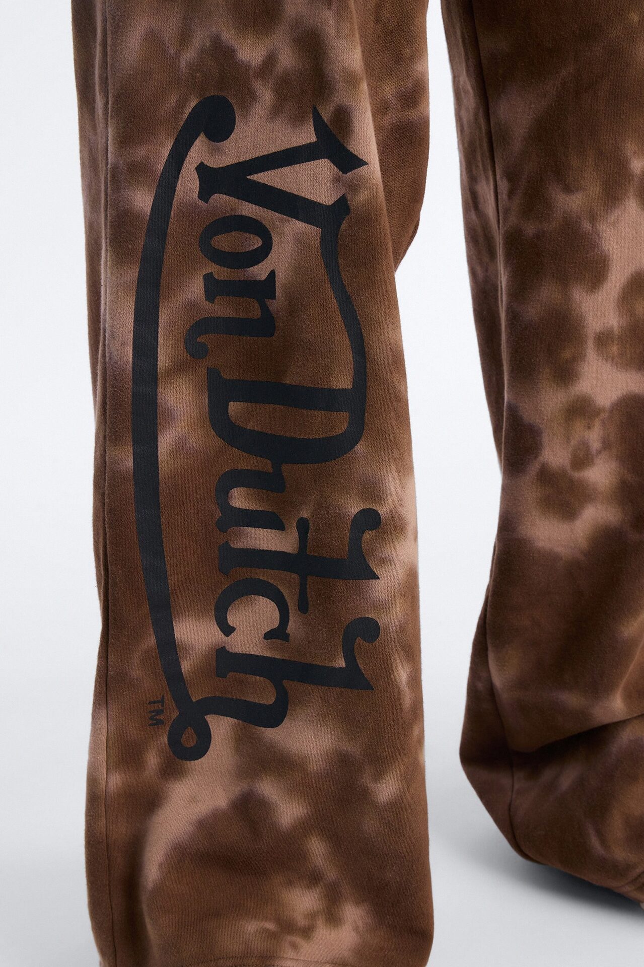 Von Dutch Ash Rider Washed Pants - Brown Combo