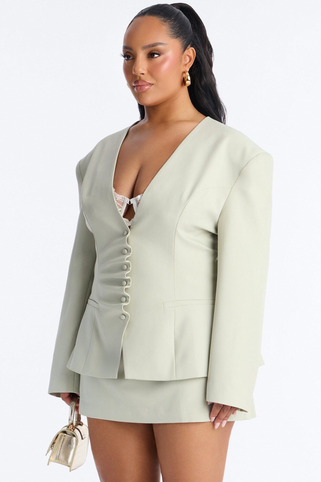 Always Cool Blazer - Sage