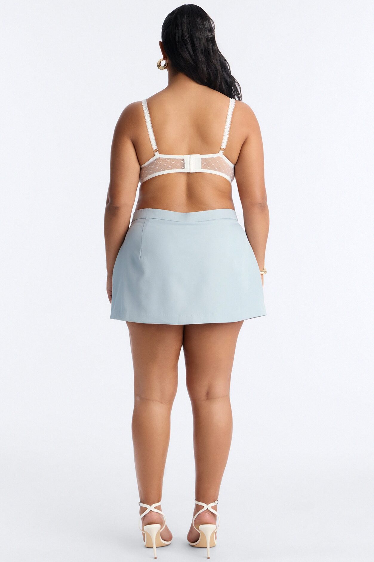 Eternal Muse Micro Mini Skort - Light Blue