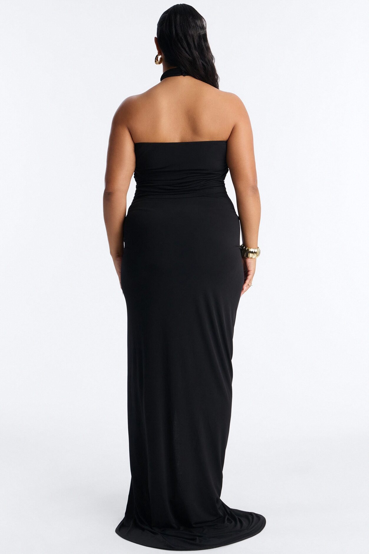 Zadie Maxi Skirt Set - Black