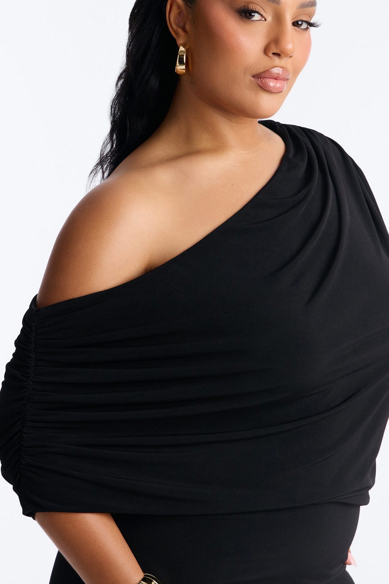 Taryn Midi Dress - Black