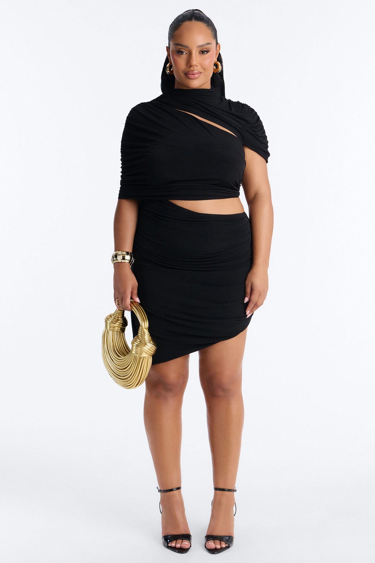 On My Terms Mini Dress - Black