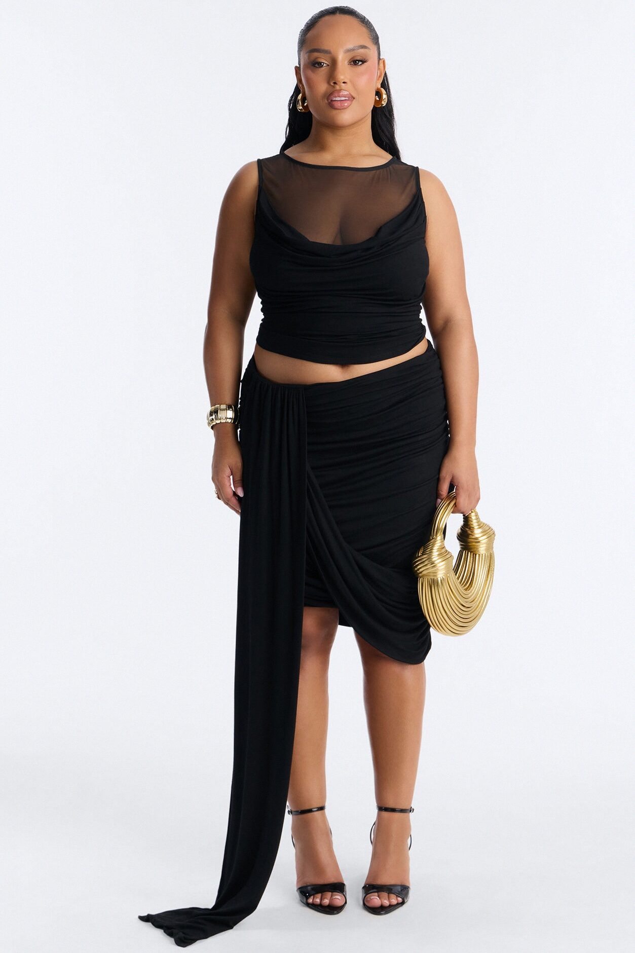 Effortless Edge Top - Black