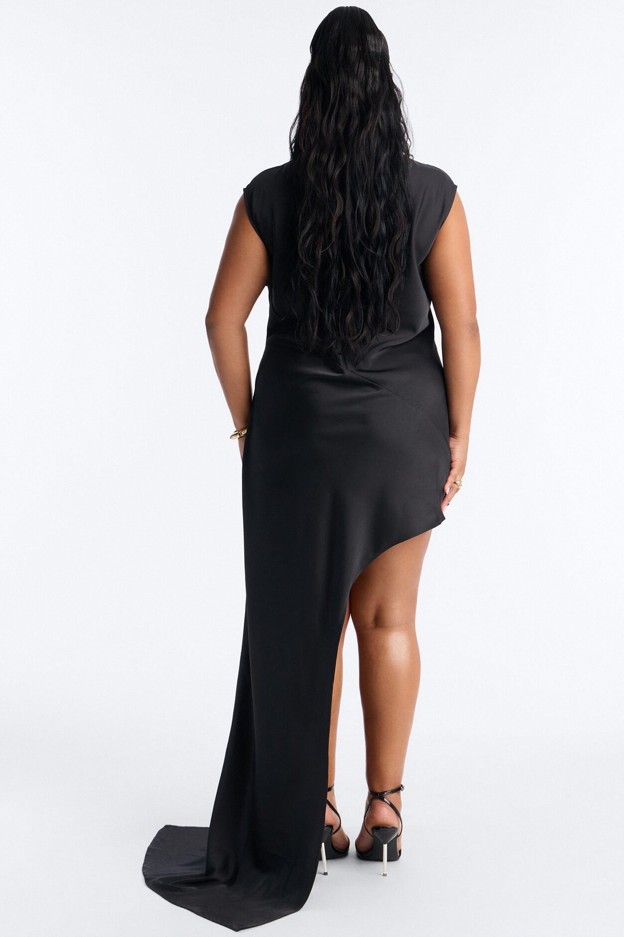 Sweet Surrender High Low Dress - Black